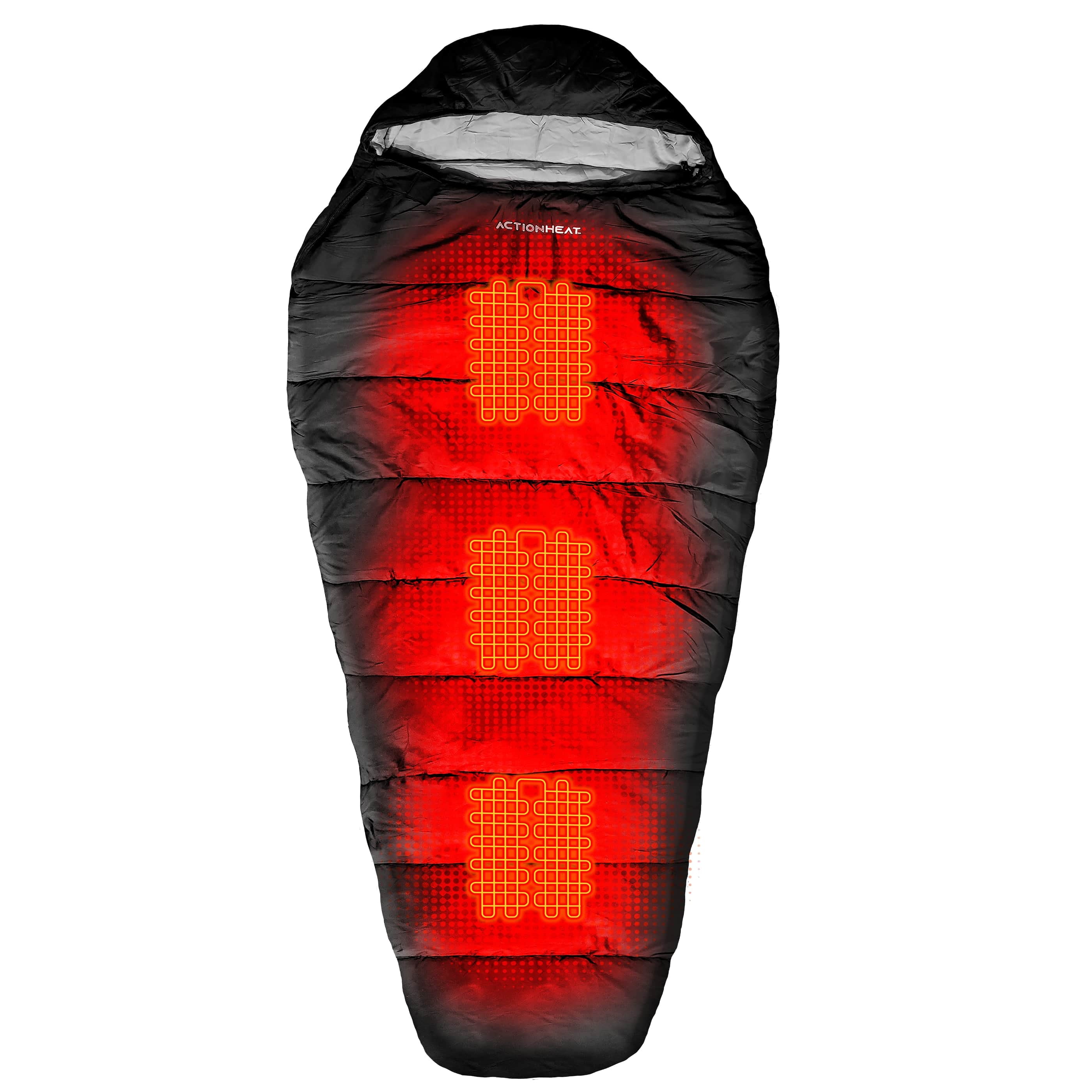 ActionHeat 5V Battery Heated Sleeping Bag in Black, Unisex-adult, One Size, Spot or Machine Wash Cold - Image 3