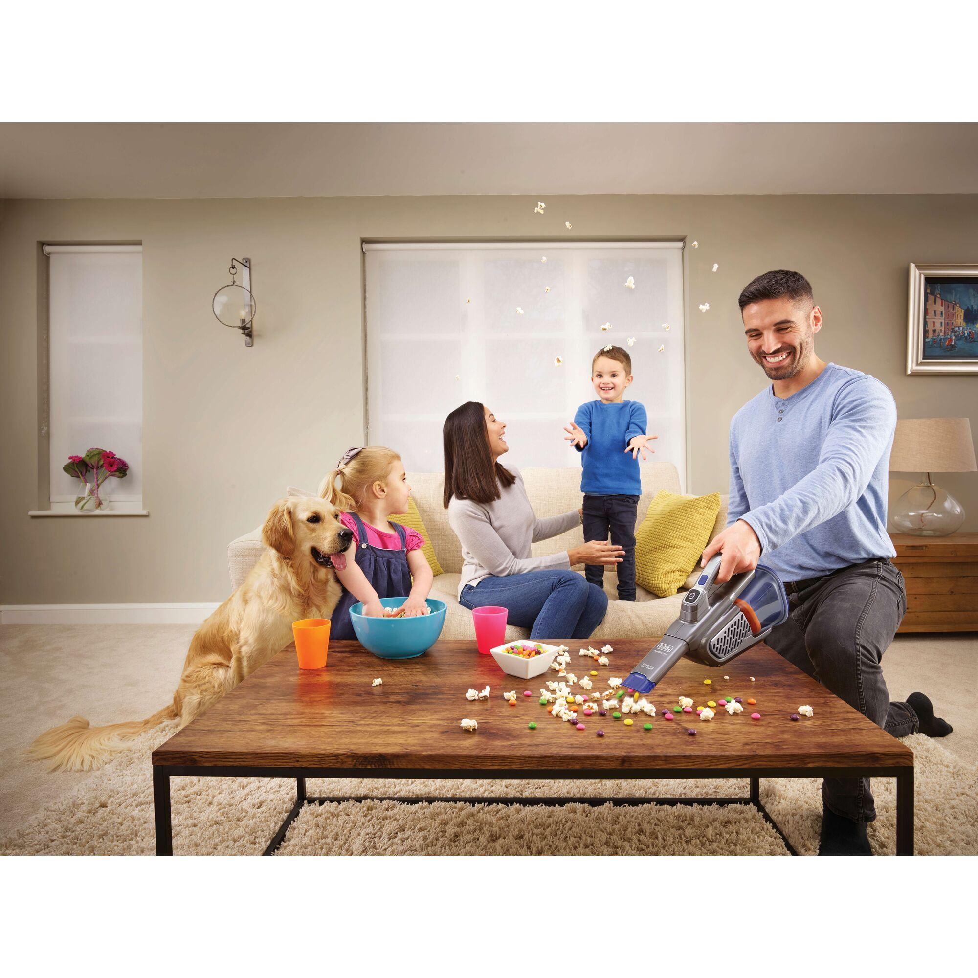 BLACK+DECKER dustbuster furbuster AdvanceClean+ Cordless Pet Handheld Vacuum, HHVK515JP07 - Image 4