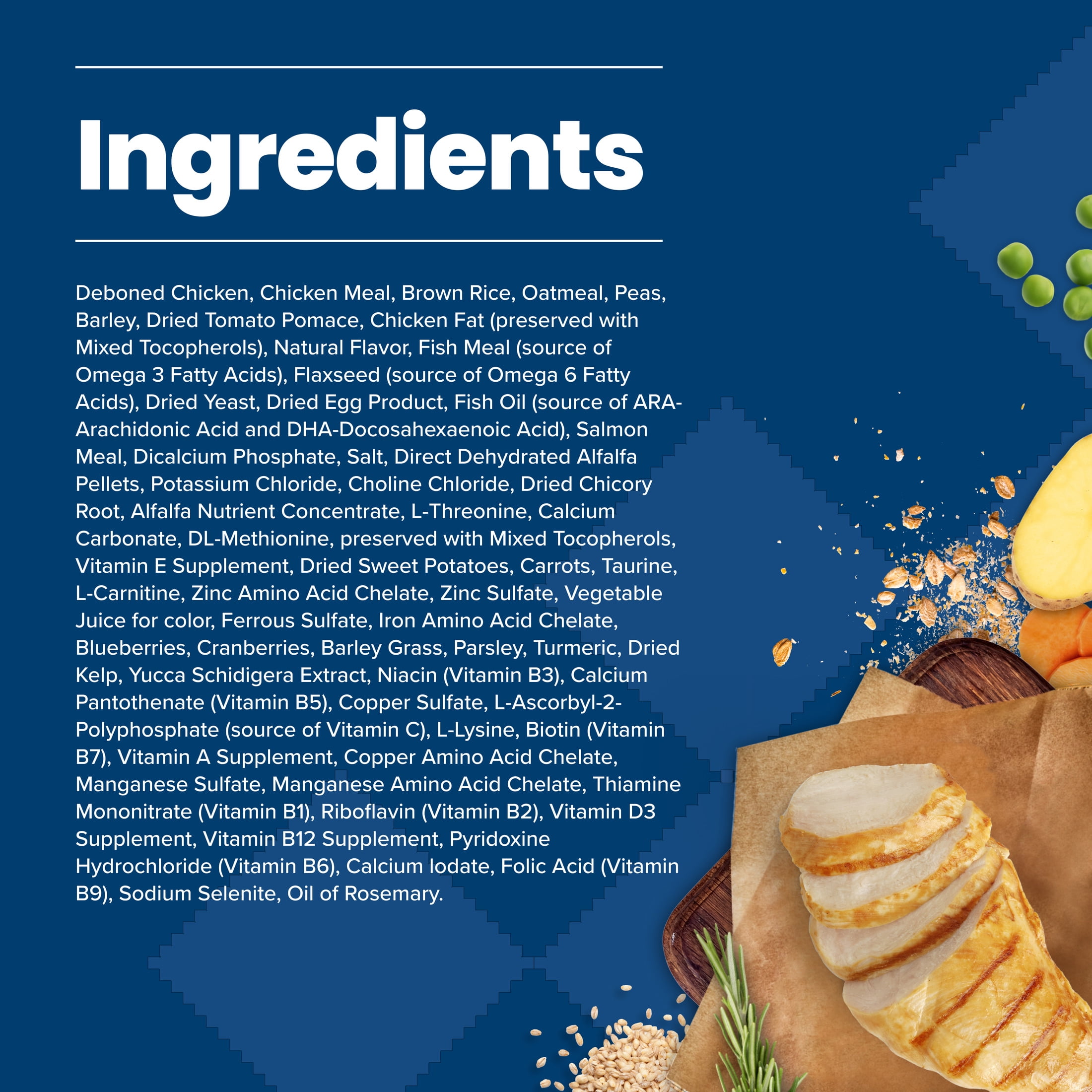 Blue Buffalo Life Protection Formula Large Breed Dry Dog Food, Chicken & Rice, 15-lb. Bag - Image 4