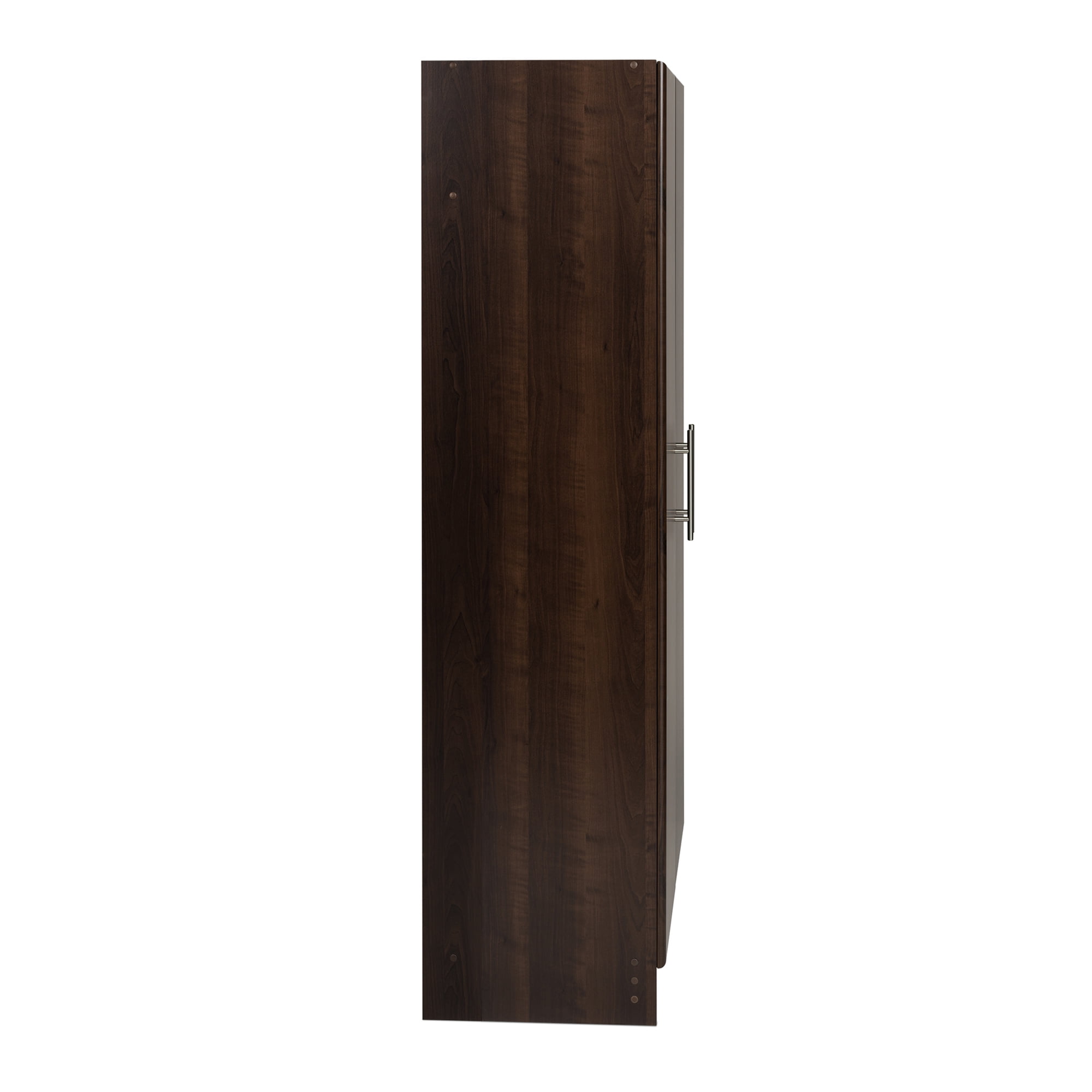 Prepac Adjustable Shelves Cabinet - Functional Tall Garage Table, 16"D x 32"W x 65"H Freestanding Garage Cabinet with 2-Doors, Espresso - EES-3264 - Image 11