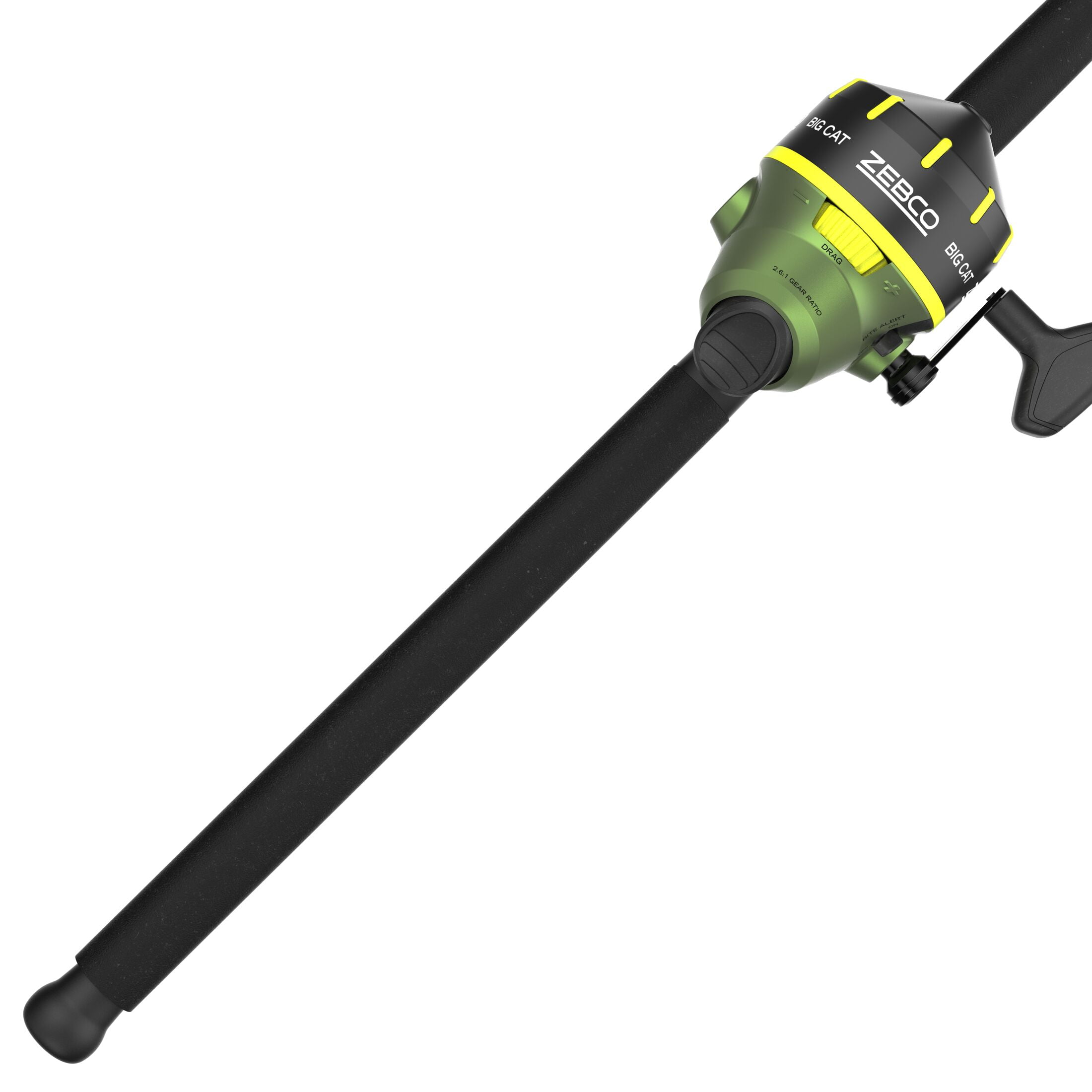Zebco Big Cat Spincast Reel and Fishing Rod Combo, 7-Foot Rod, Size 80 Reel, Green - Image 6