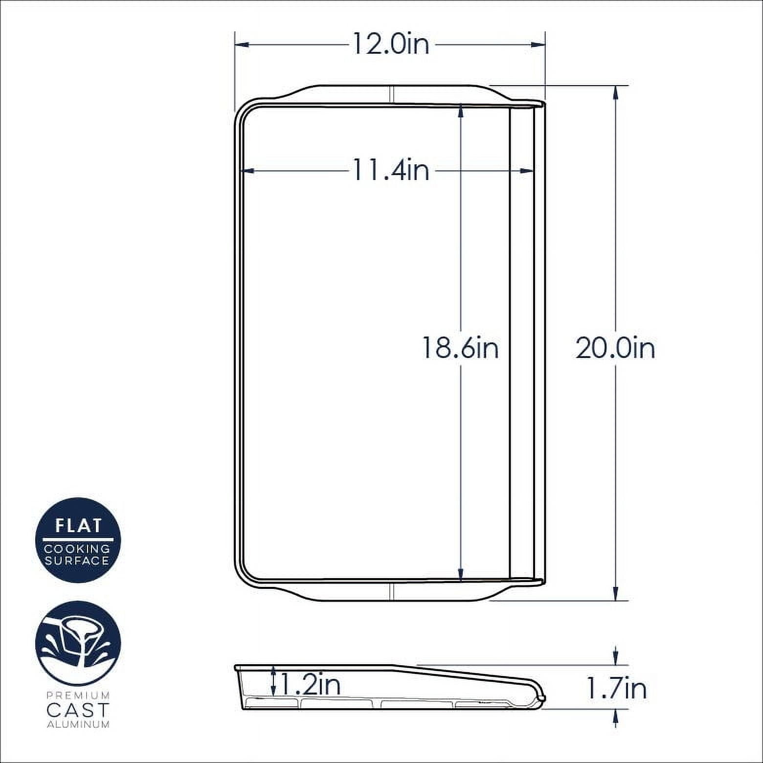 Nordic Ware Double Backsplash Griddle - Image 5