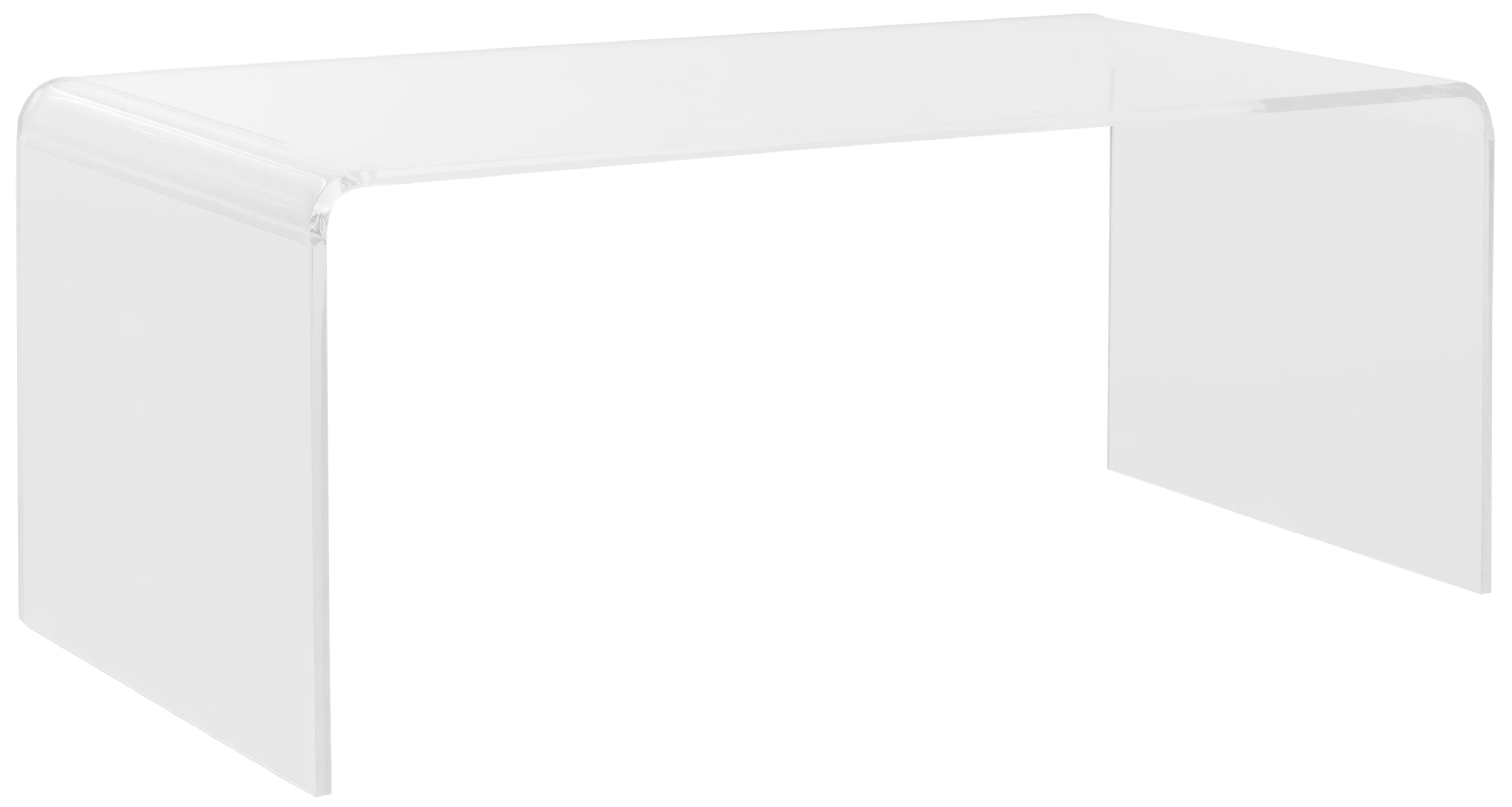 SAFAVIEH Atka Modern Glam Acrylic Coffee Table, Clear - Image 5