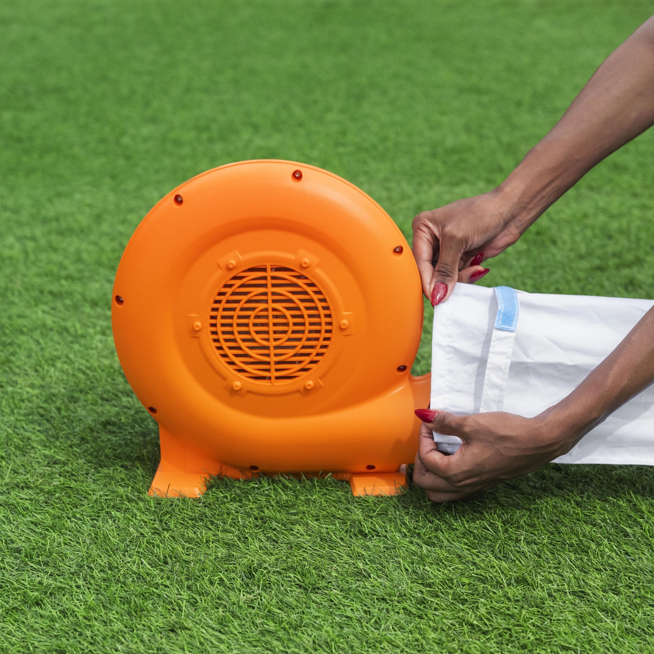 H2OGO! Jump & Joy Kids White Bounce House with Slide and Blower, Indoor/Outdoor, Ages 3+ - Image 9