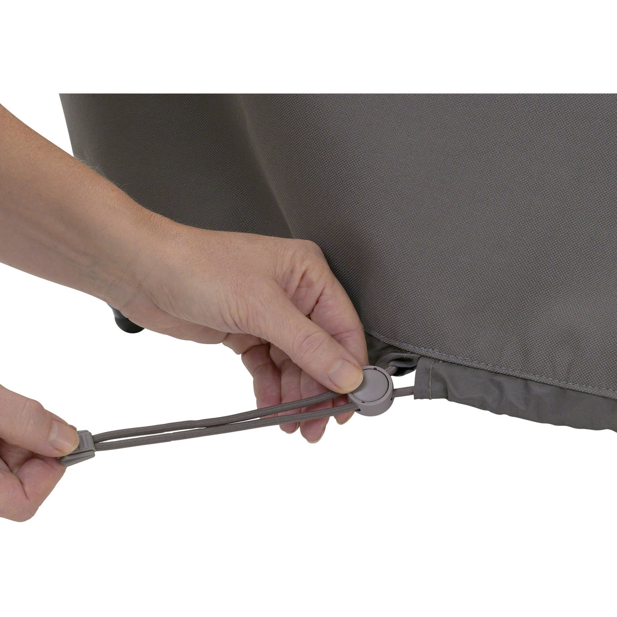 Classic Accessories Ravenna Water-Resistant 32 Inch Built-In BBQ Grill Top Cover, Taupe - Image 8