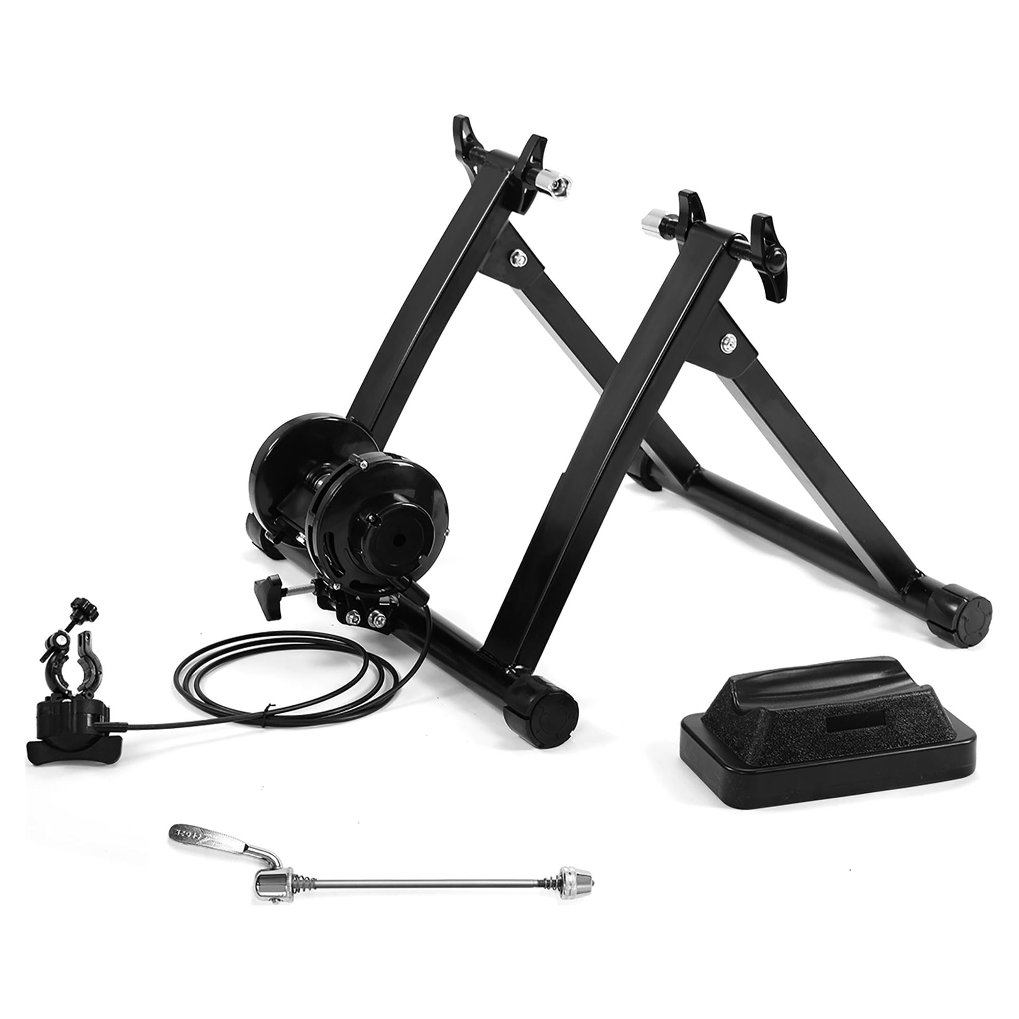 Costway Magnetic Indoor Bicycle Bike Trainer Exercise Stand 8 Levels of Resistance - Image 4