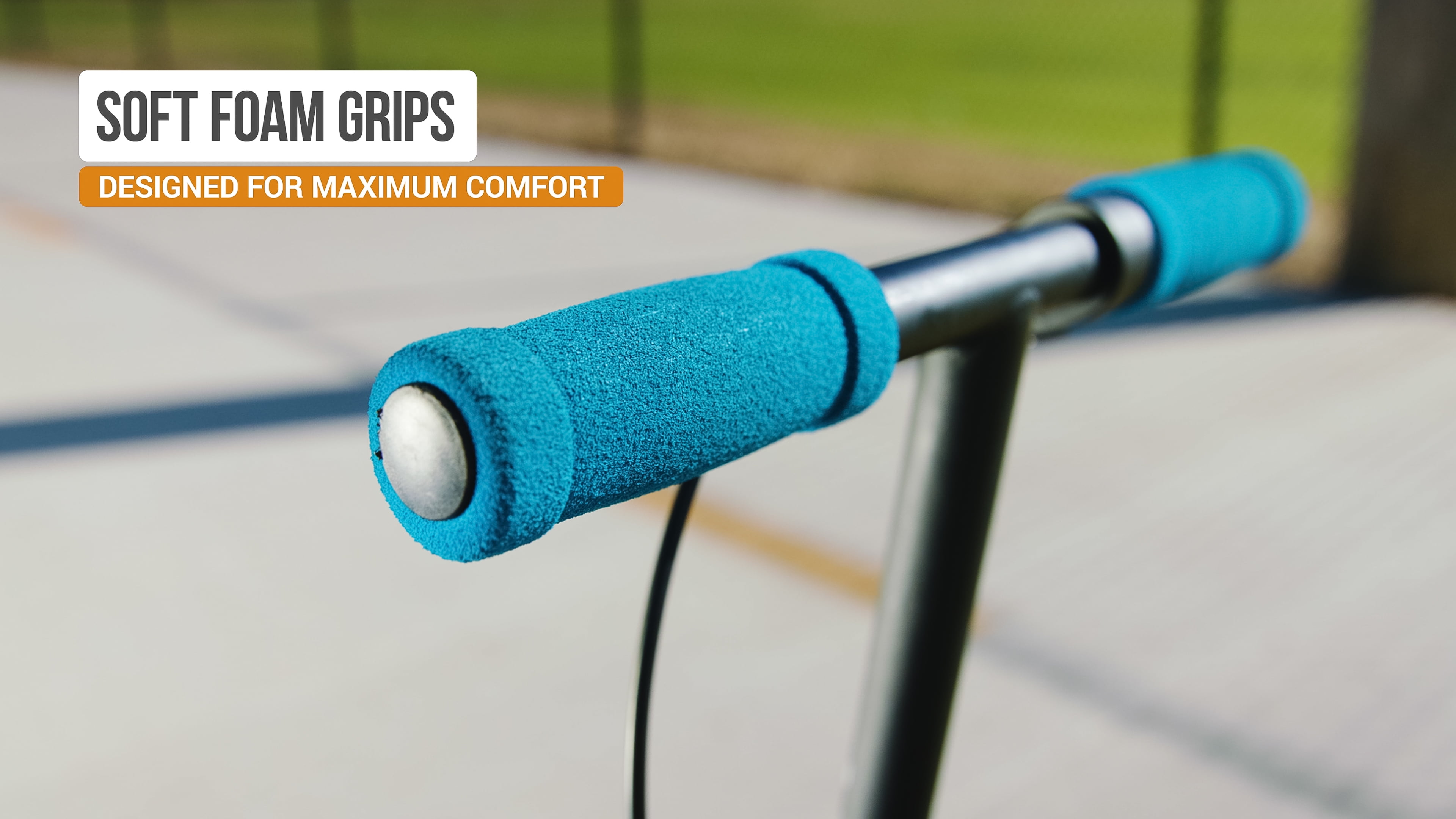 Razor Powerwing Caster Scooter Blue - Ages 6+ and Riders up to 143 lbs, Blue - Image 9