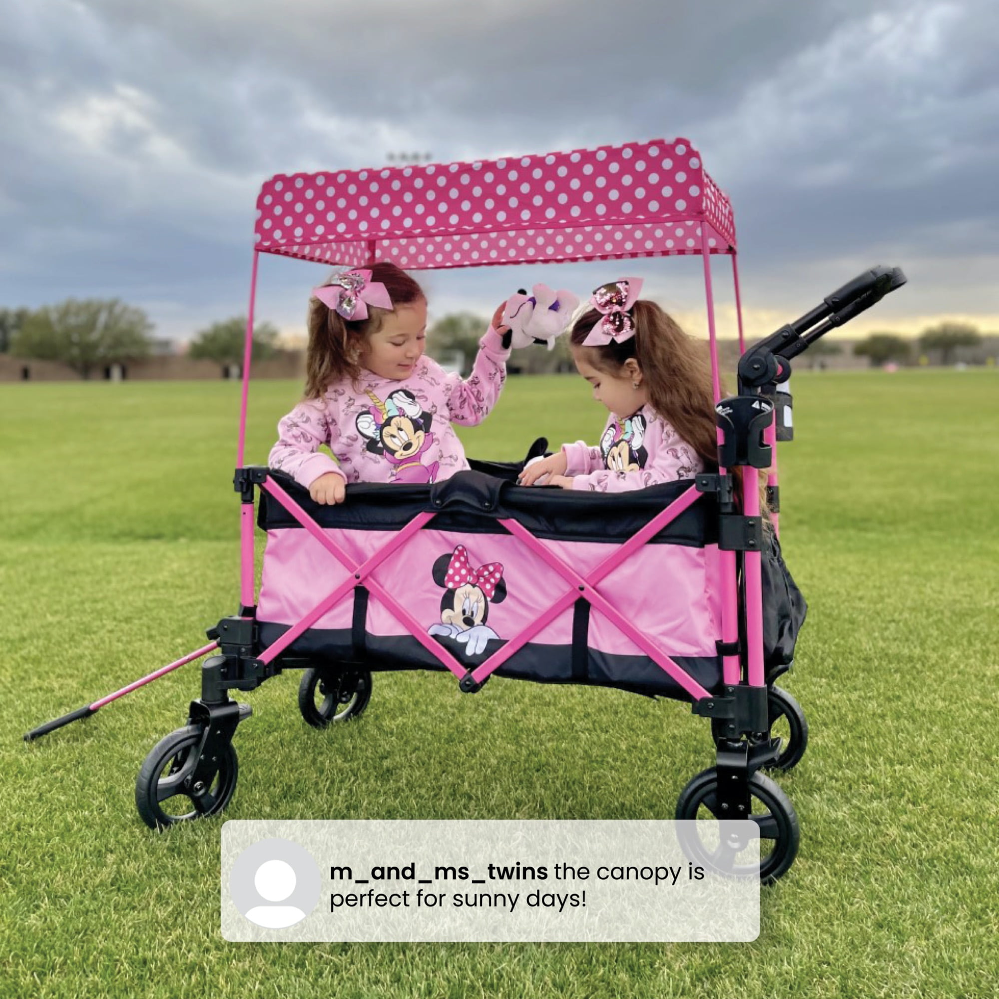 Disney Minnie Mouse Stroller Wagon by Delta Children - Image 10