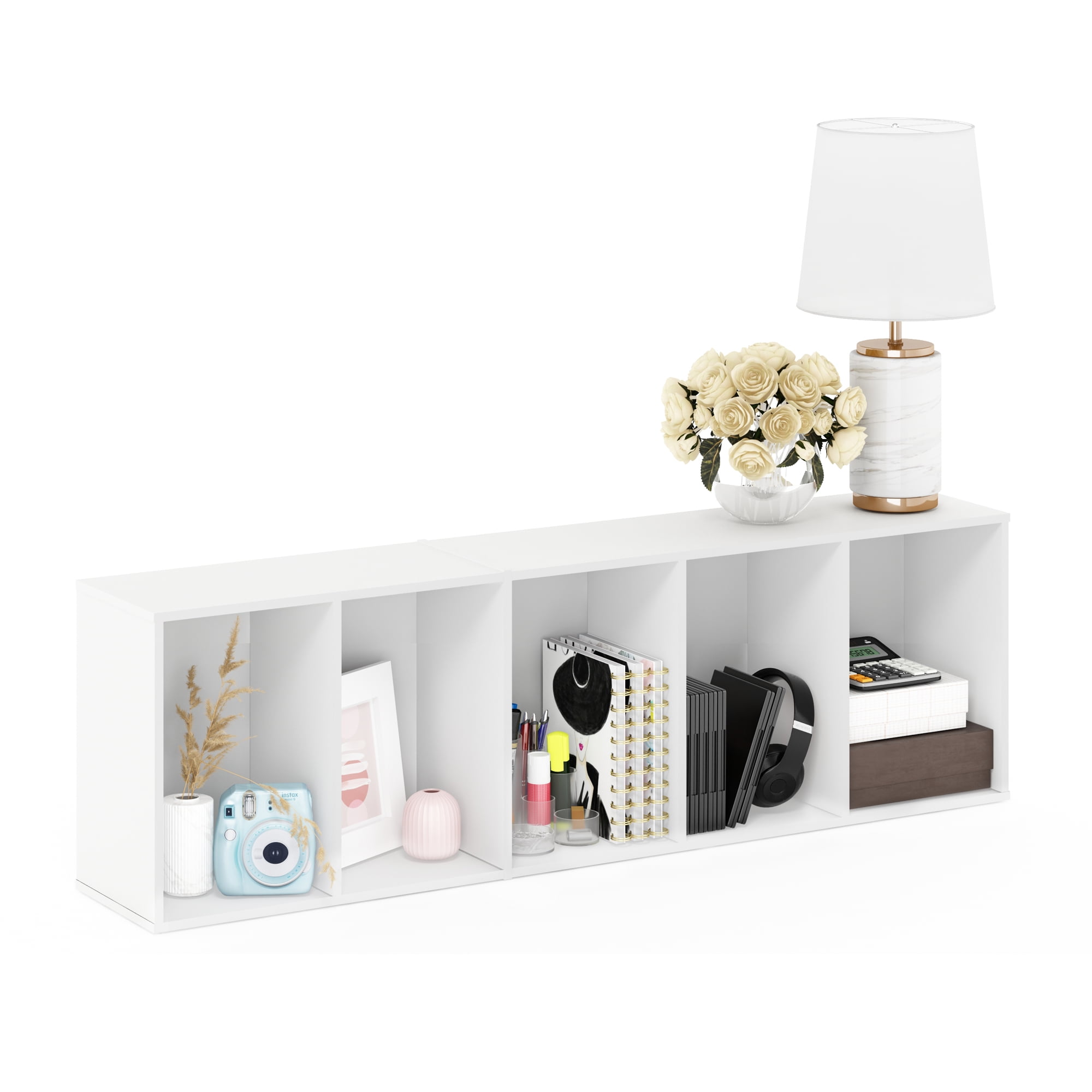 Furinno 5 Tier Reversible Open Shelf Bookcase - Image 8