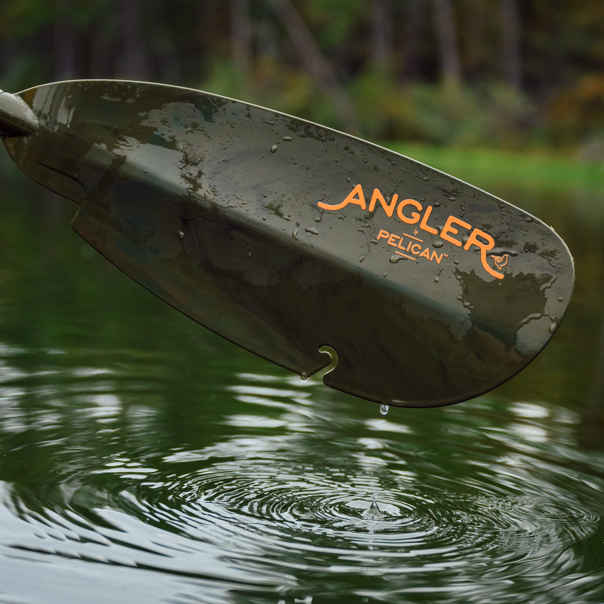 Pelican - The Catch Kayak Paddle - Adjustable Fiberglass Shaft - 102.4 in - Olive Camo - Image 2