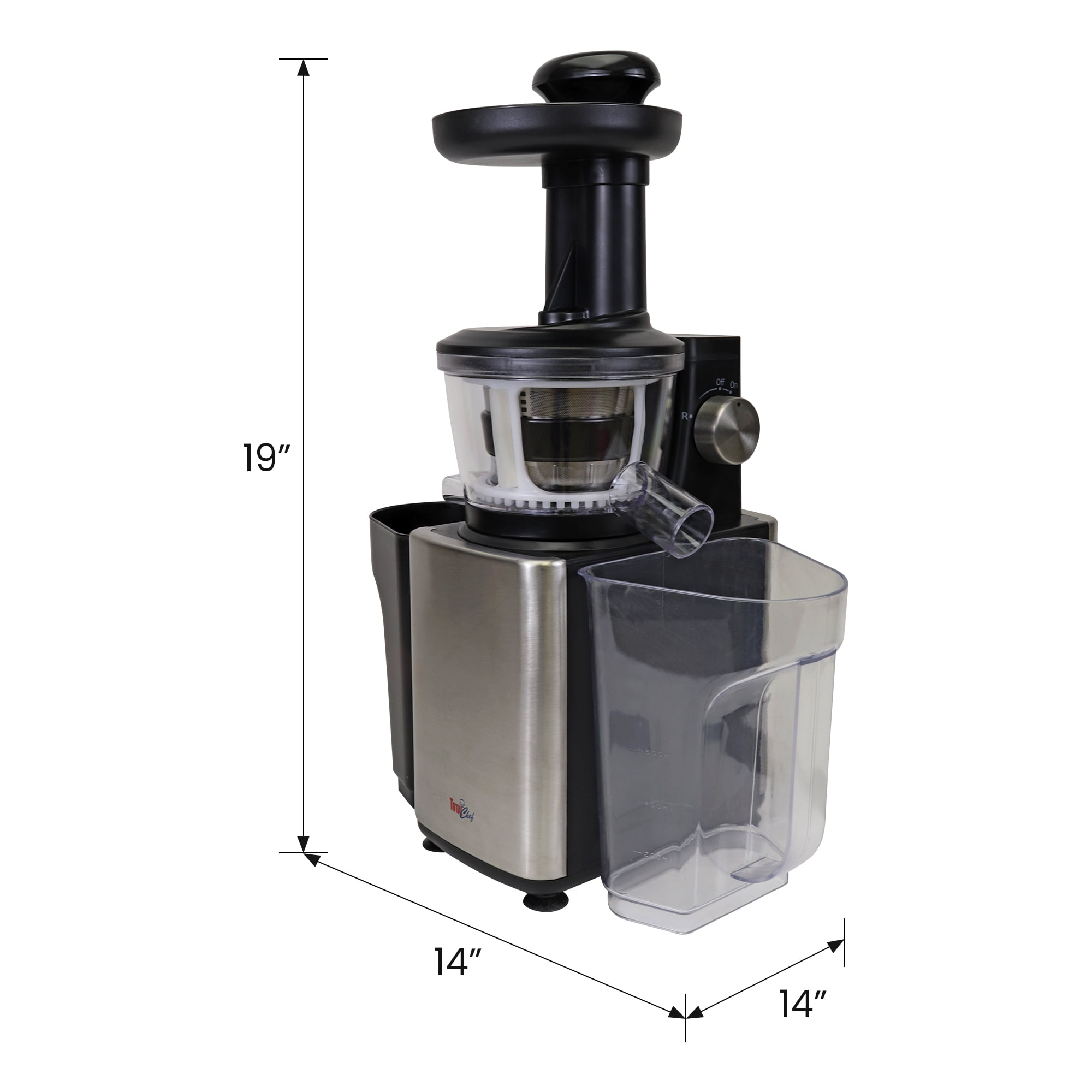 Total Chef Slow Juicer, Cold Press Juice Extractor - Image 4