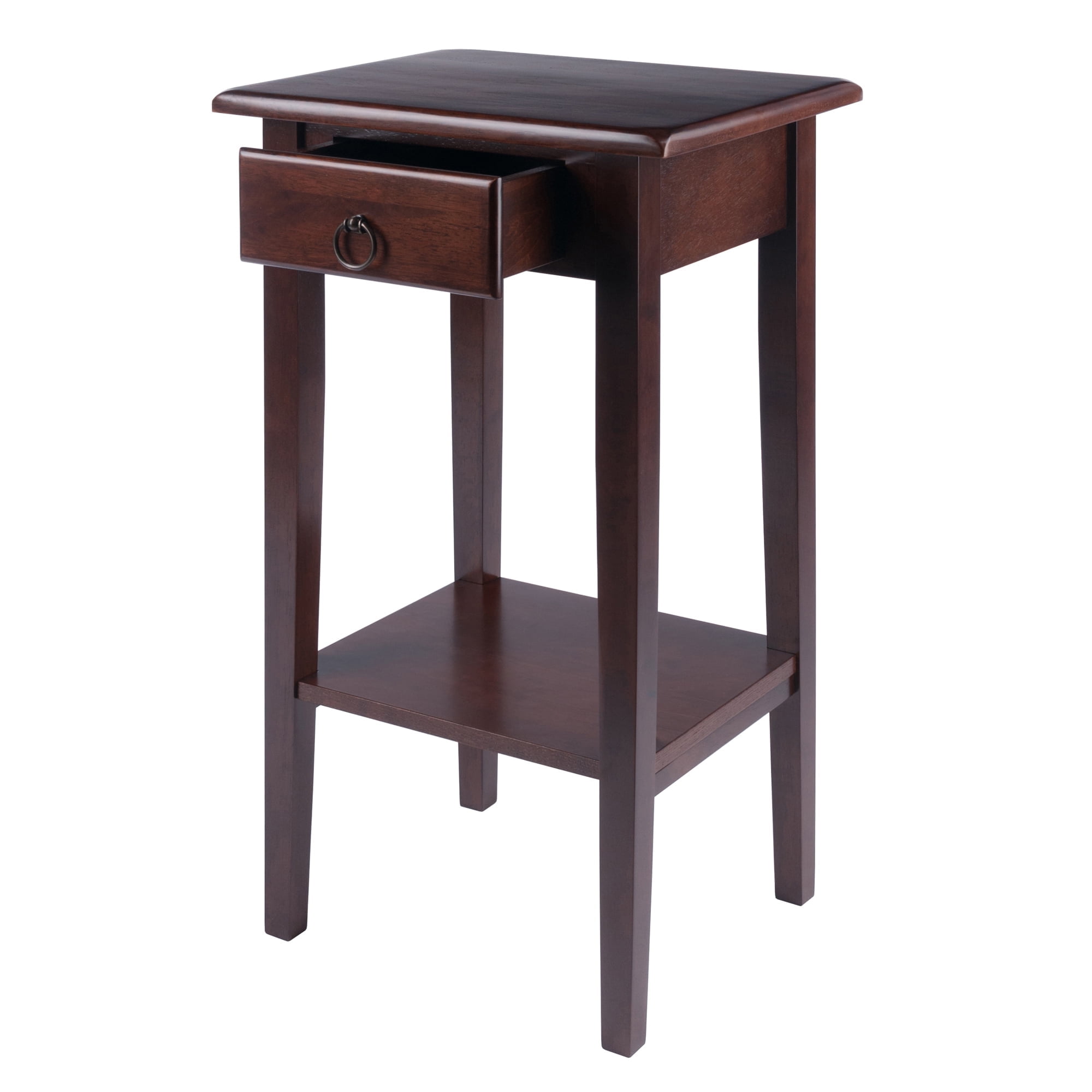 Winsome Wood Regalia Accent, Side Table, Walnut Finish - Image 4