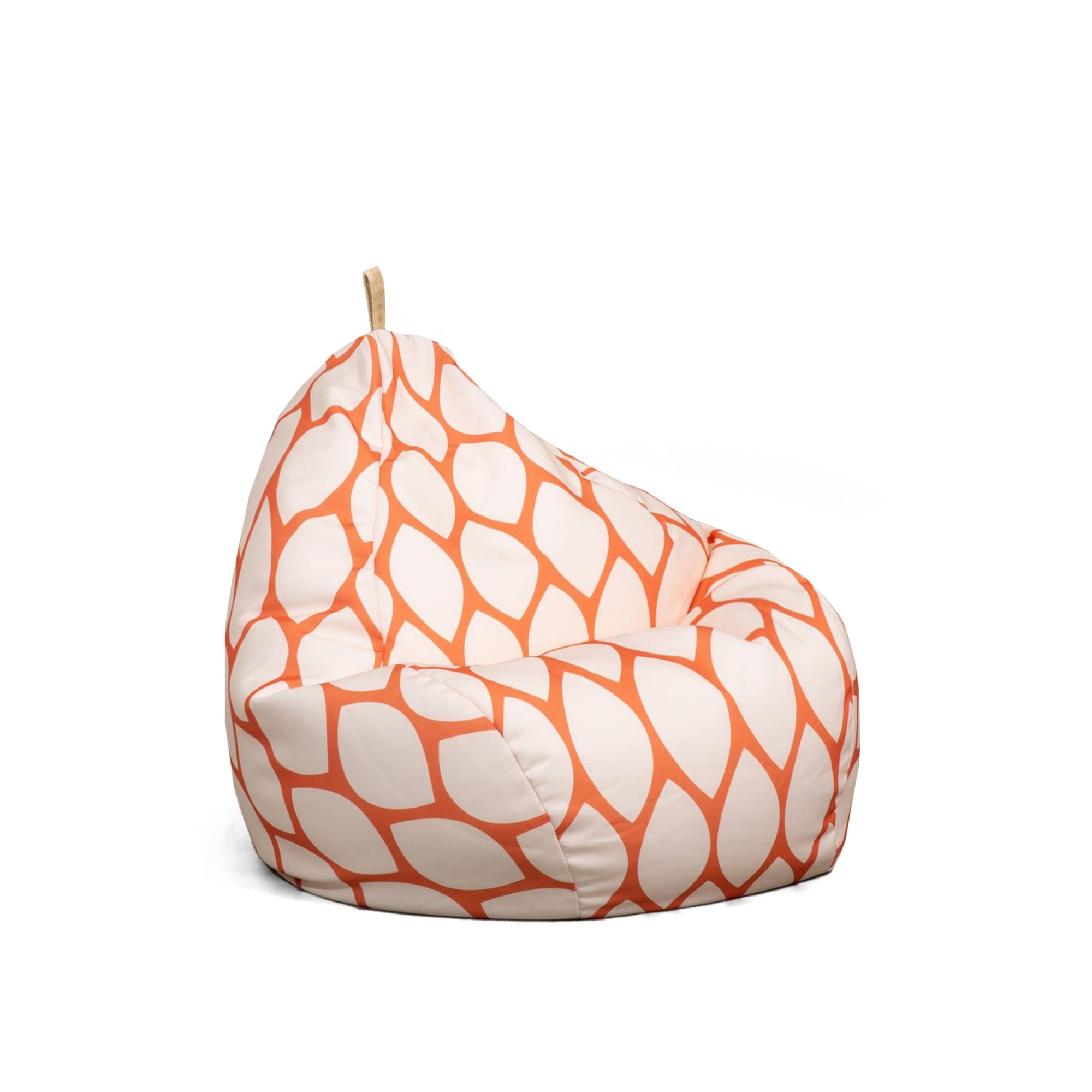 Big Joe Tuffet Weatherproof Bean Bag Chair, Paprika Bella Sunmax , Durable Weather Resistant Fabric, 2.5 feet Teardrop - Image 3