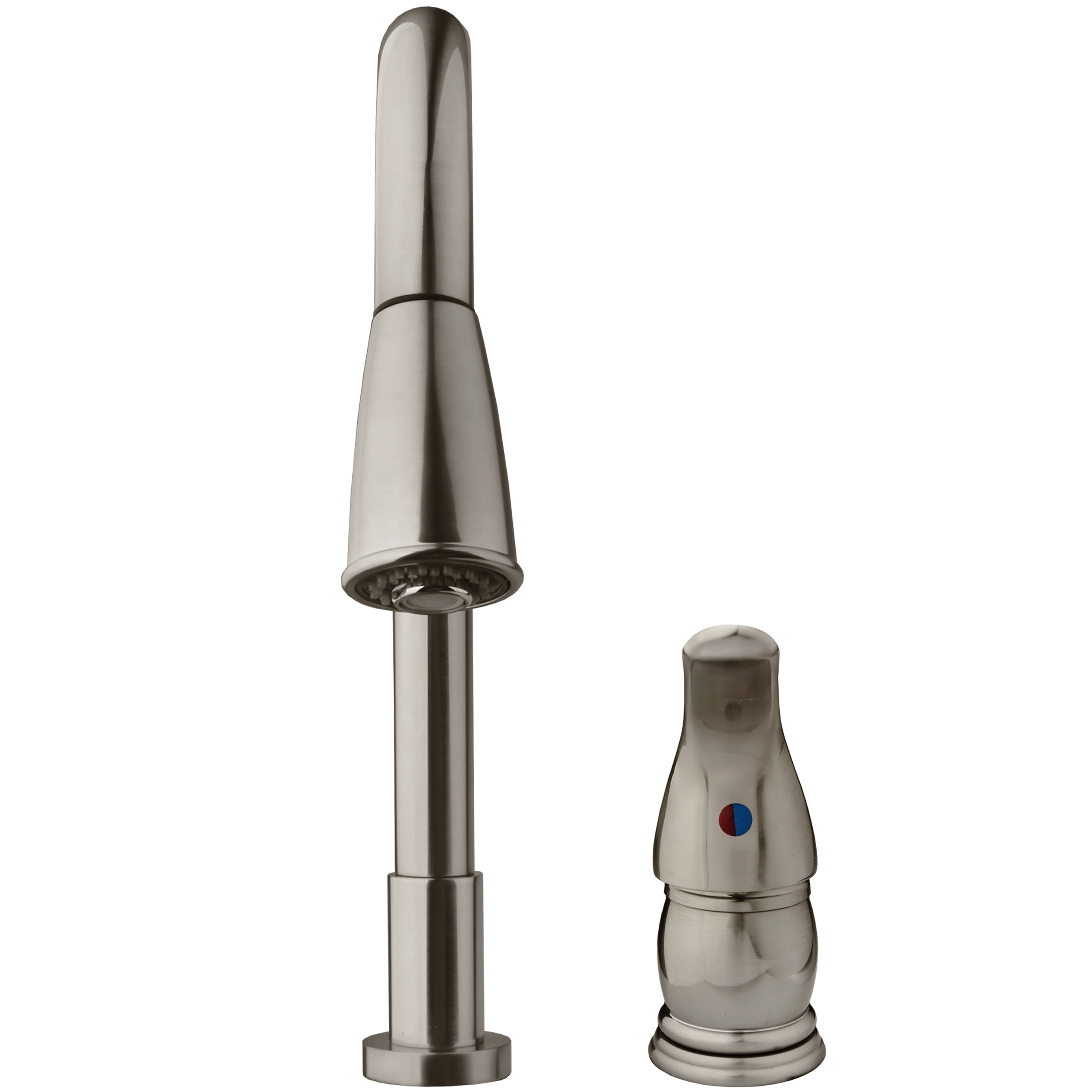 Dura Faucet Pull-Down RV Kitchen Faucet - Brushed Satin Nickel - Image 5