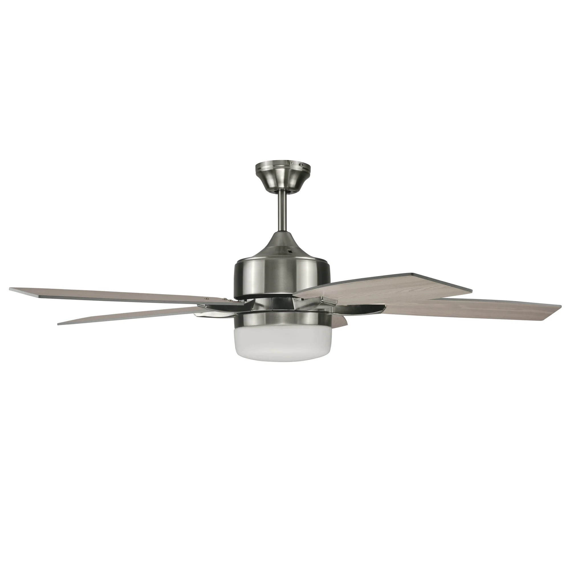 Design House Grayson LED Ceiling Fan in Brushed Nickel, 52-Inch - Image 3