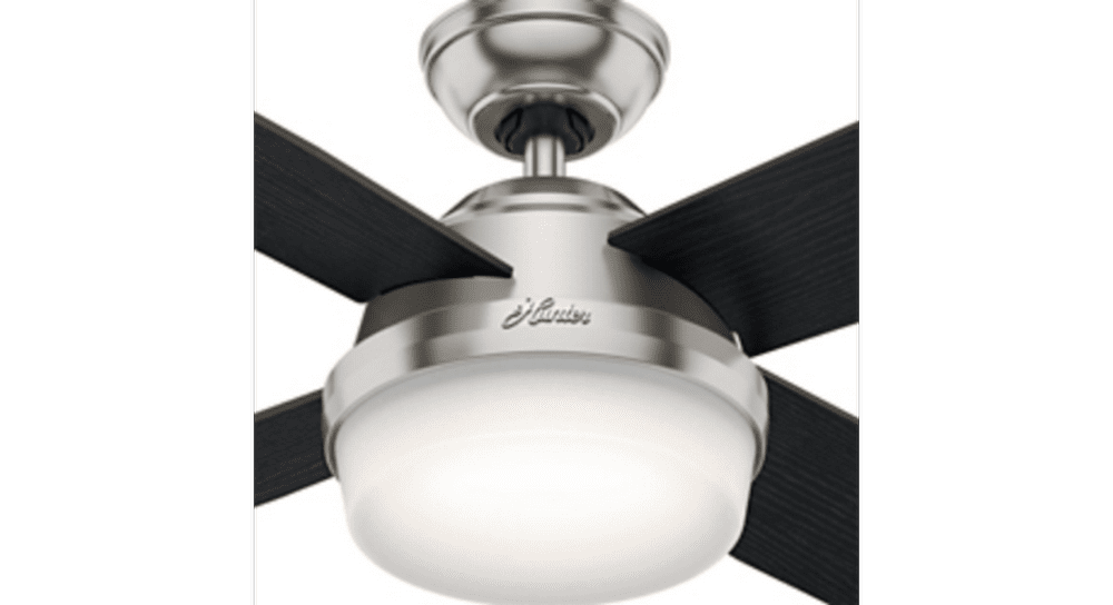 Hunter Fan Company 50284 Dempsey Indoor LED Ceiling Fan w/ Remote, Grey Oak - Image 6