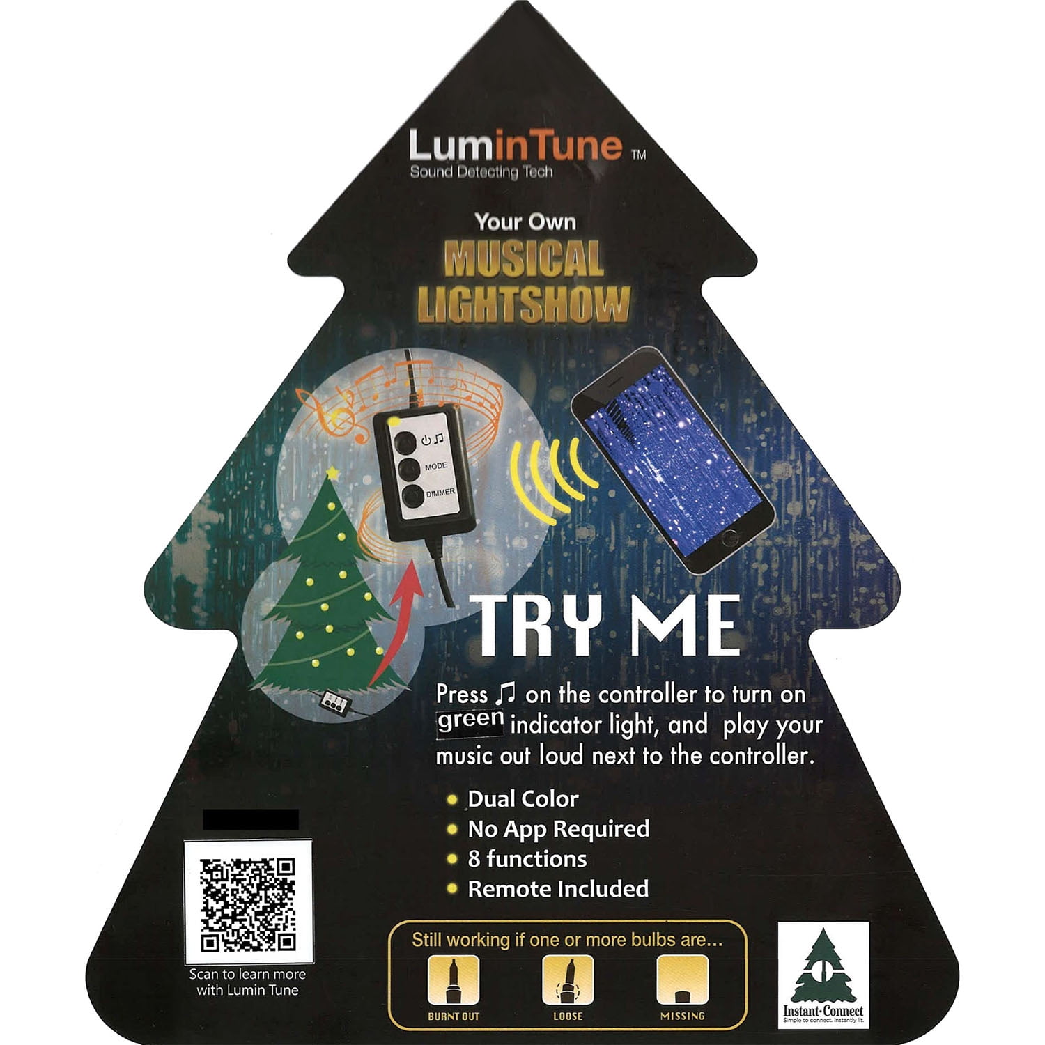 Fraser Hill Farm 9-Ft. Carmel Pine Slim Artificial Christmas Tree with Dual Multicolor & Warm White LED Lights, FFCP090-6GR - Image 6