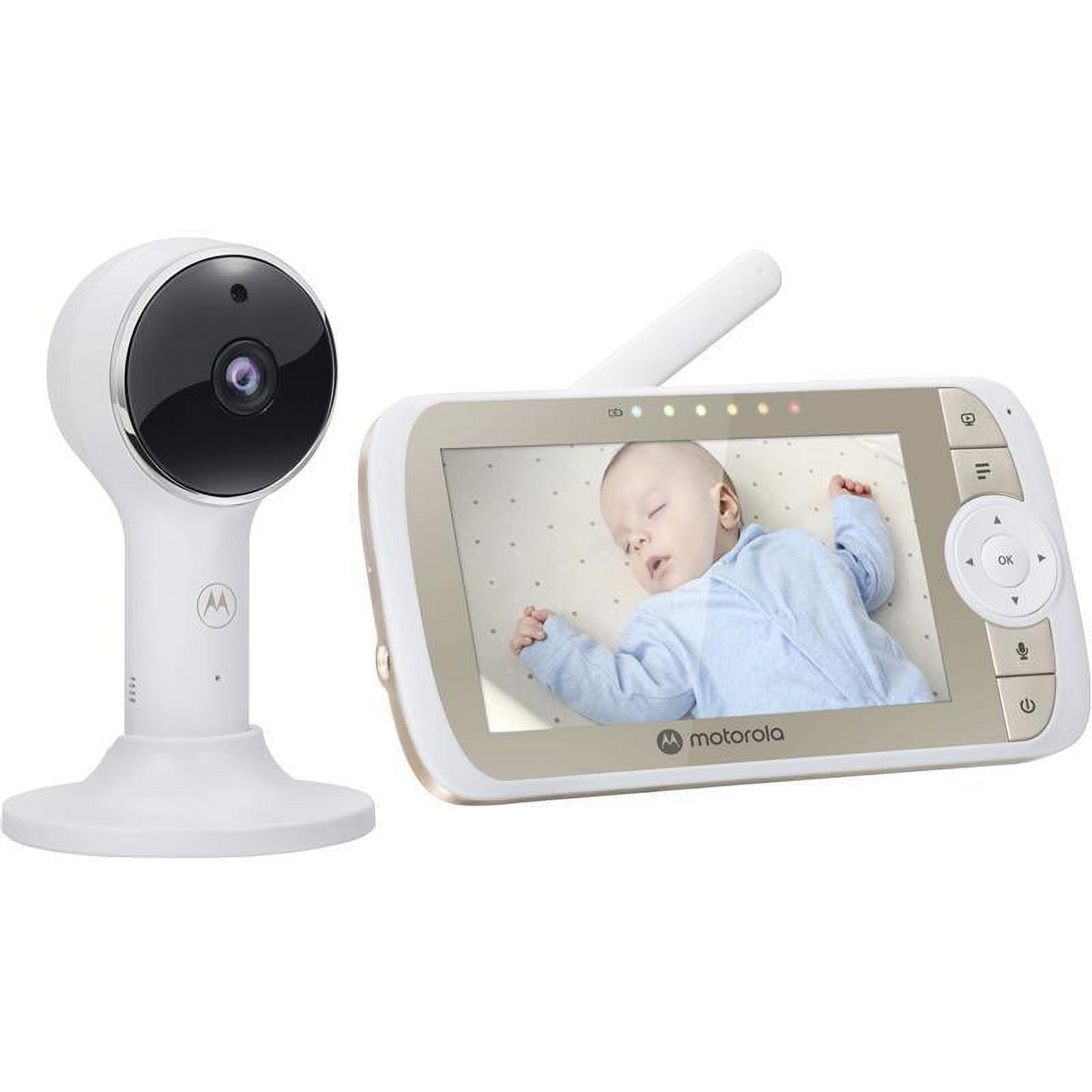 Motorola VM65 Connect 5" Full HD (1080p) Wi-Fi Video Baby Monitor | Secure Private Connection | 2-Way Talk - Image 6