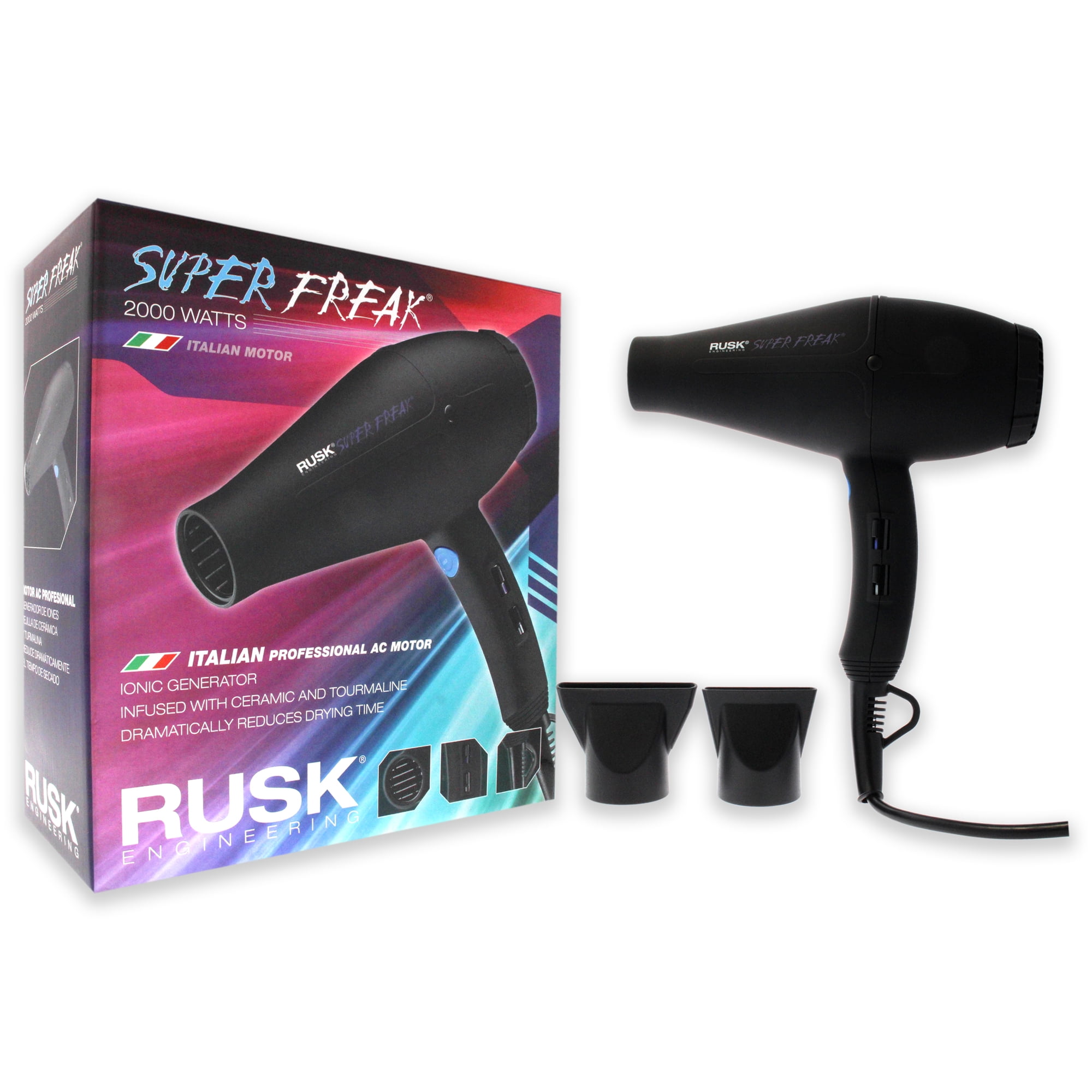 ($150 Value) Rusk Super Freak Professional 2000w Hair Dryer - Image 4