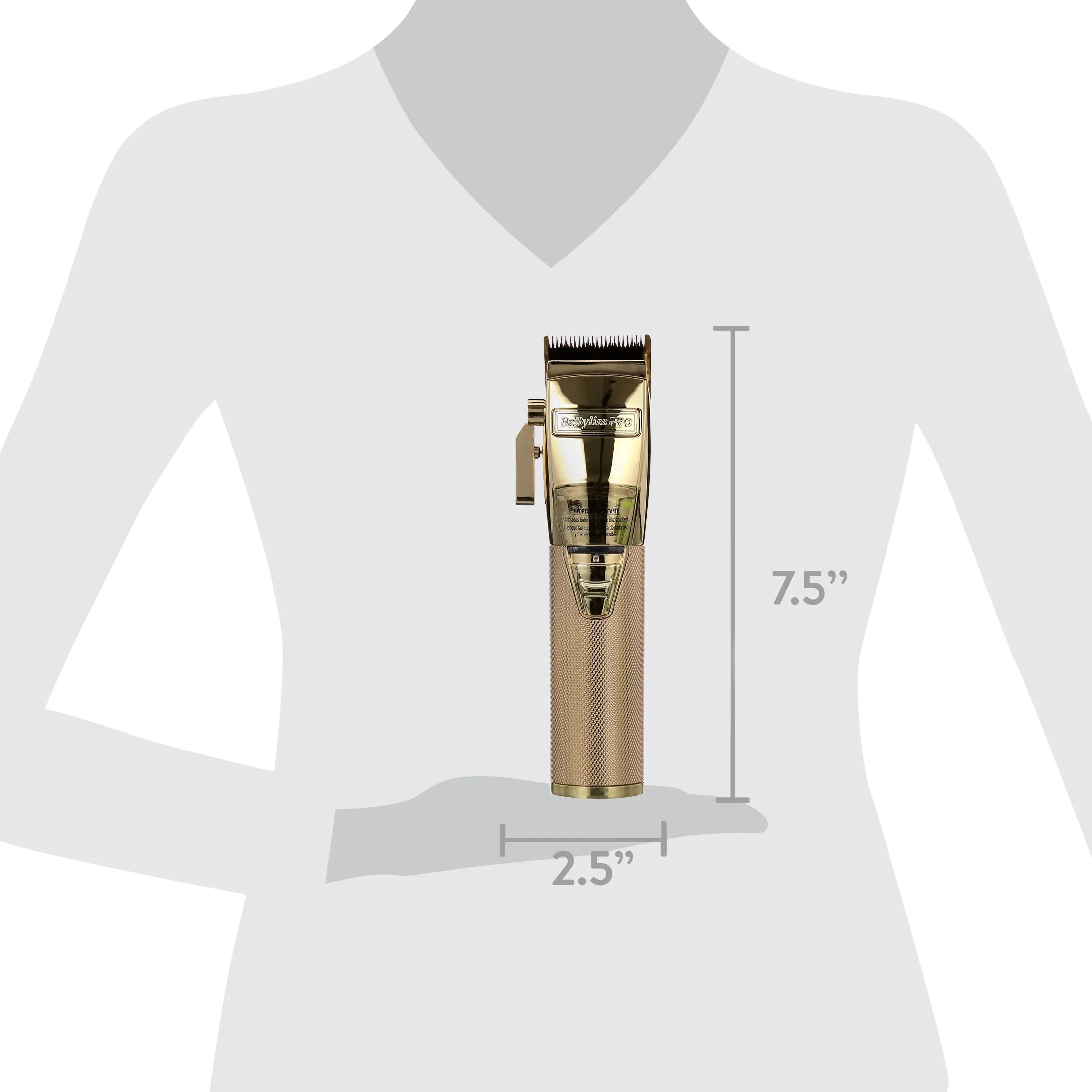 BaBylissPRO FXONE GOLDFX Metal Professional Hair Clippers - Image 10