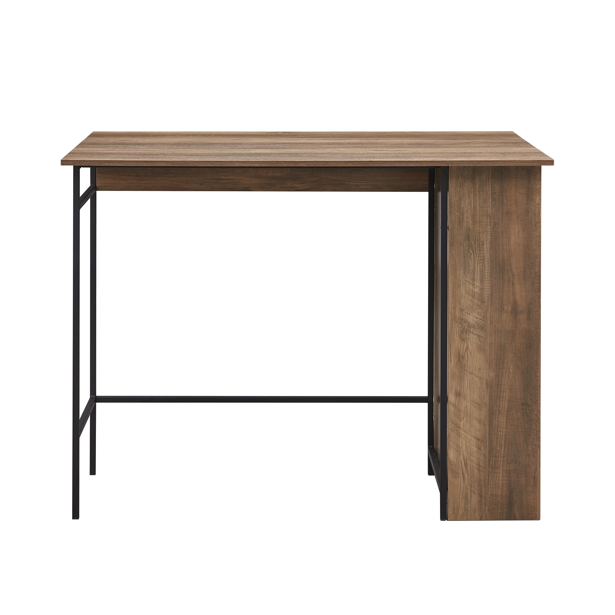 Logan Drop Leaf Table with Storage, Reclaimed Barnwood - Image 8