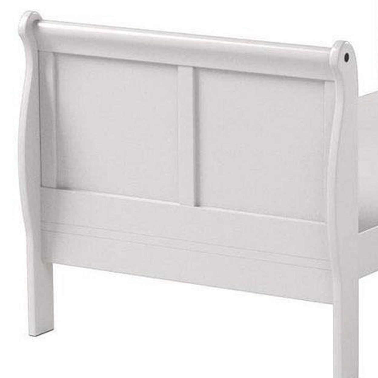 ACME Louis Philippe III Twin Bed in White - Image 6