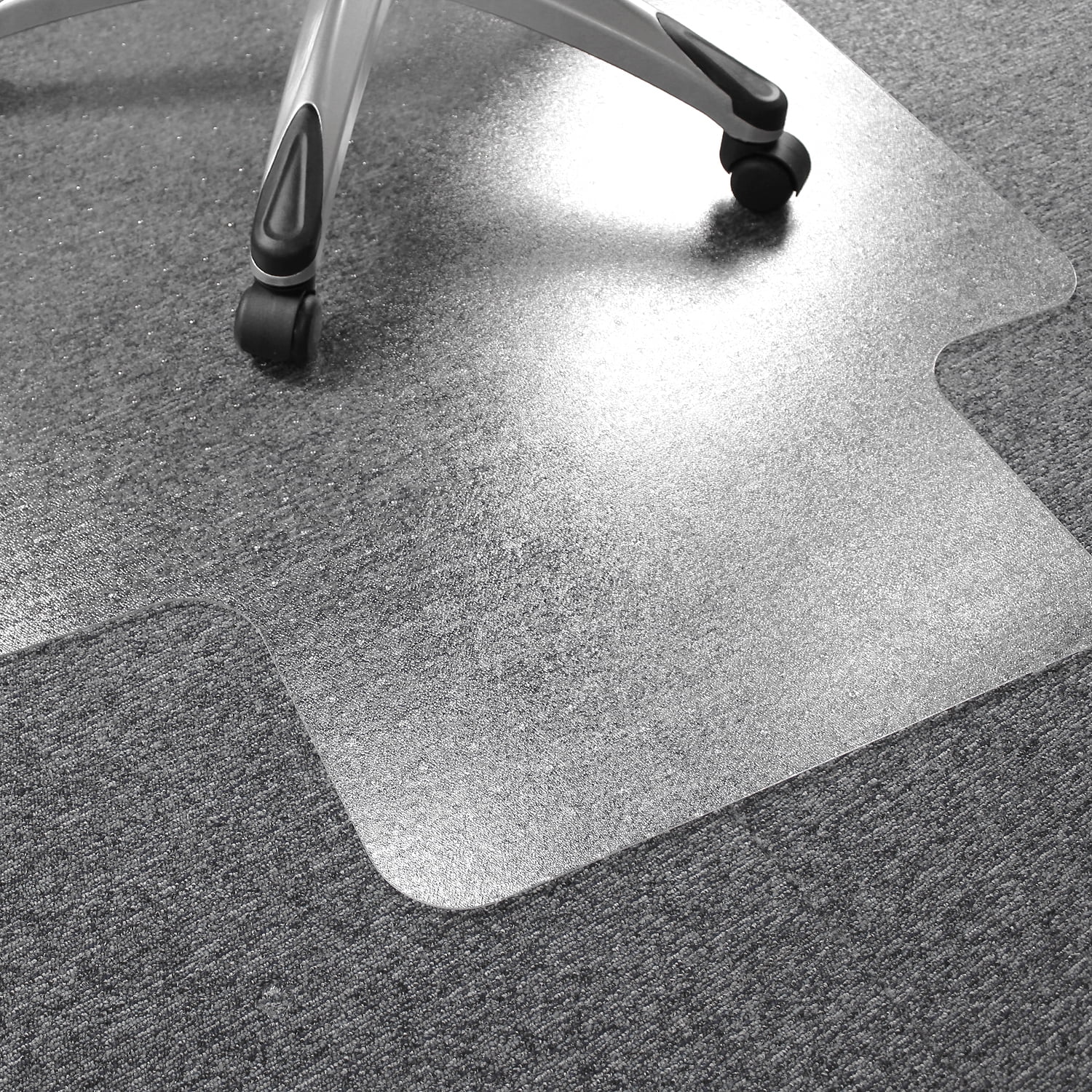 Floortex® Ultimat® Polycarbonate Lipped Clear Chair Mat for Carpets up to 1/2" - 35 x 47" - Image 8