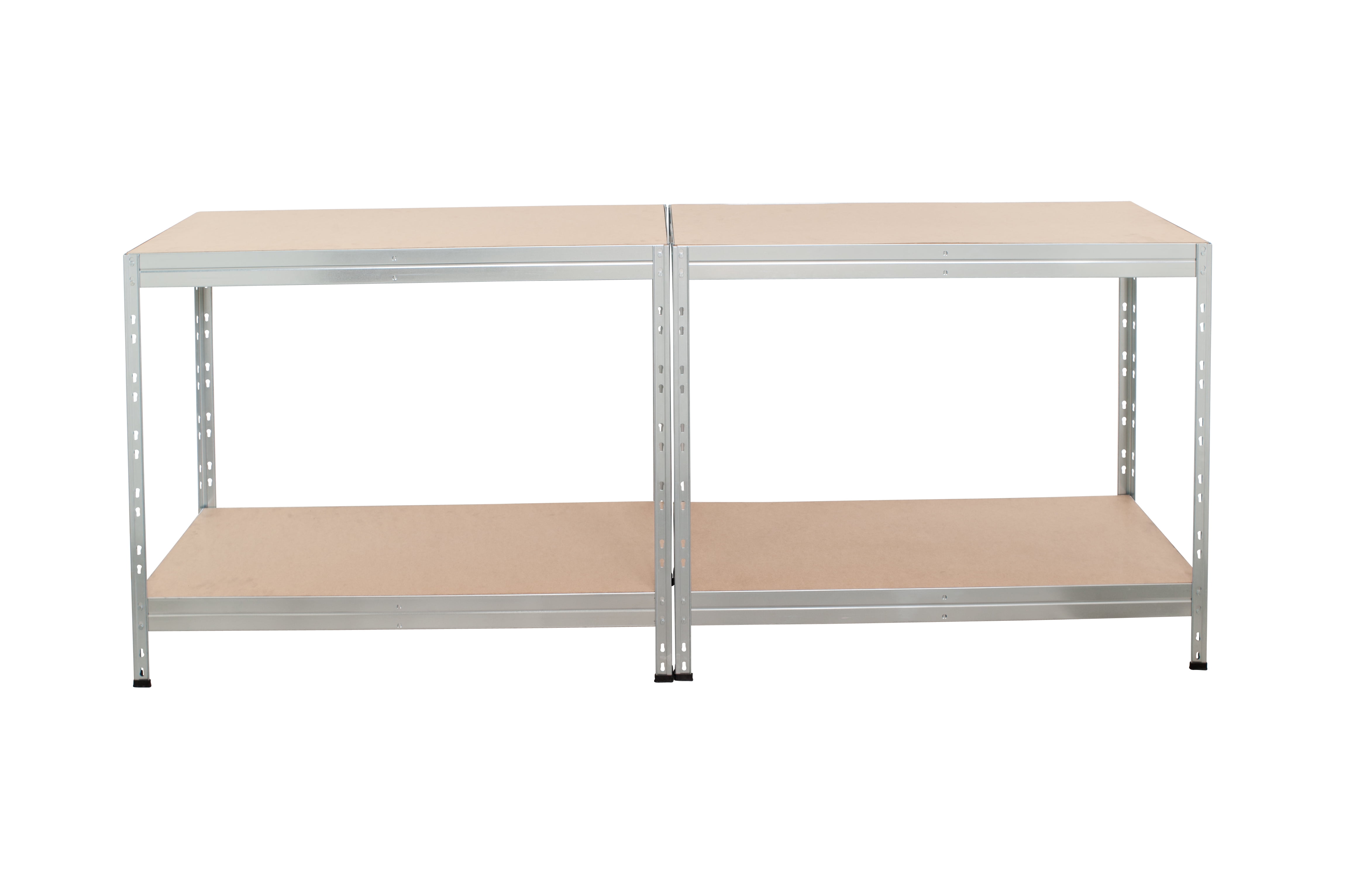 Ar Shelving Customizable Storage Collection 71"x59"x18" 4-Tier Metal Shelf 2000 lb Galvanized Finish - Image 10