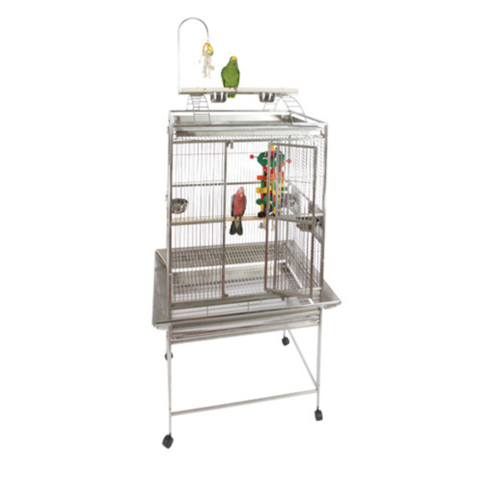 8003223 Sandstone Play Top Bird Cage, by A&E Cage Company - Image 3