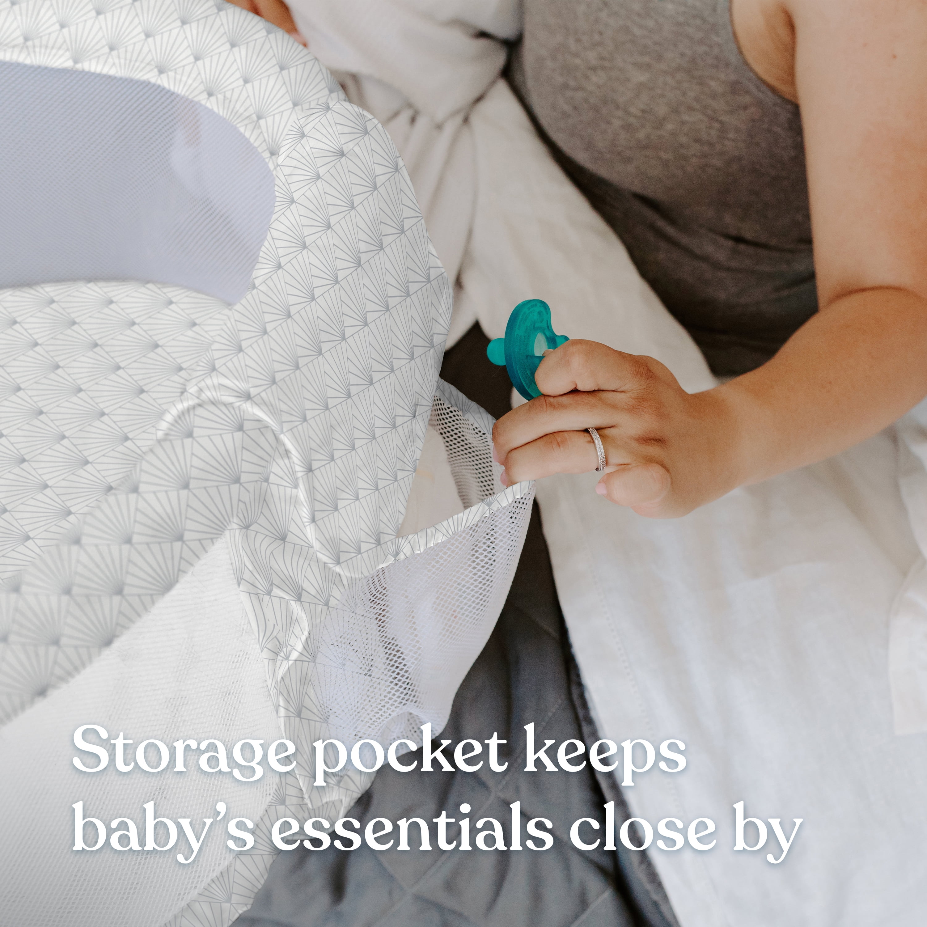 HALO BassiNest Glide Sleeper, Plume - Image 2