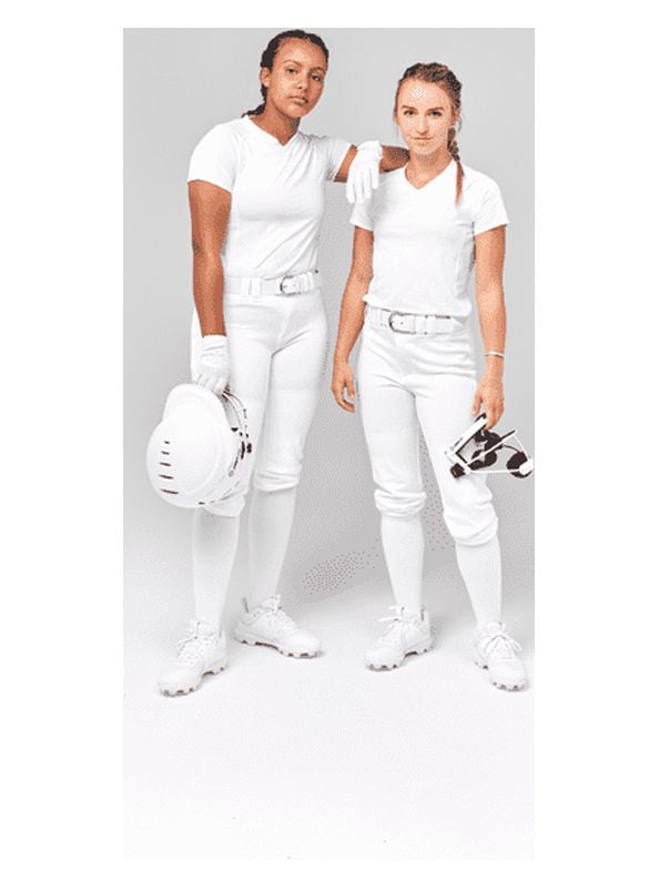 RIP-IT Vision Pro Matte Softball Helmet, White - Image 6