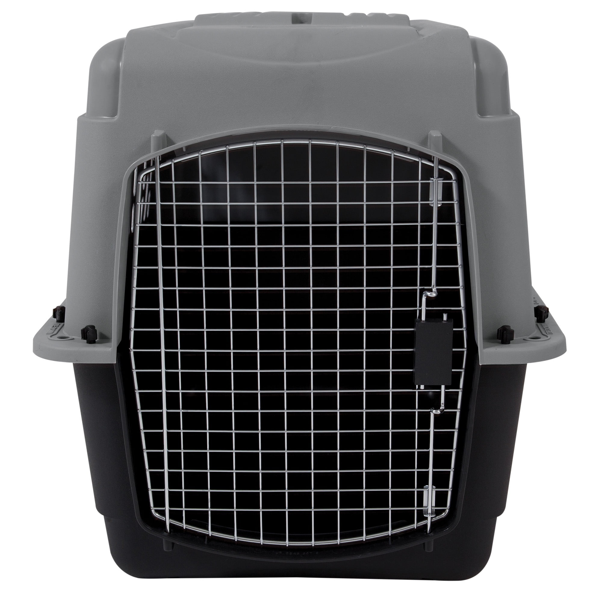 Petmate Pet Porter Traditional Travel Dog Kennel Portable Plastic Carrier, Small to Medium 28" for Dogs 20-30 lb, Gray - Image 7