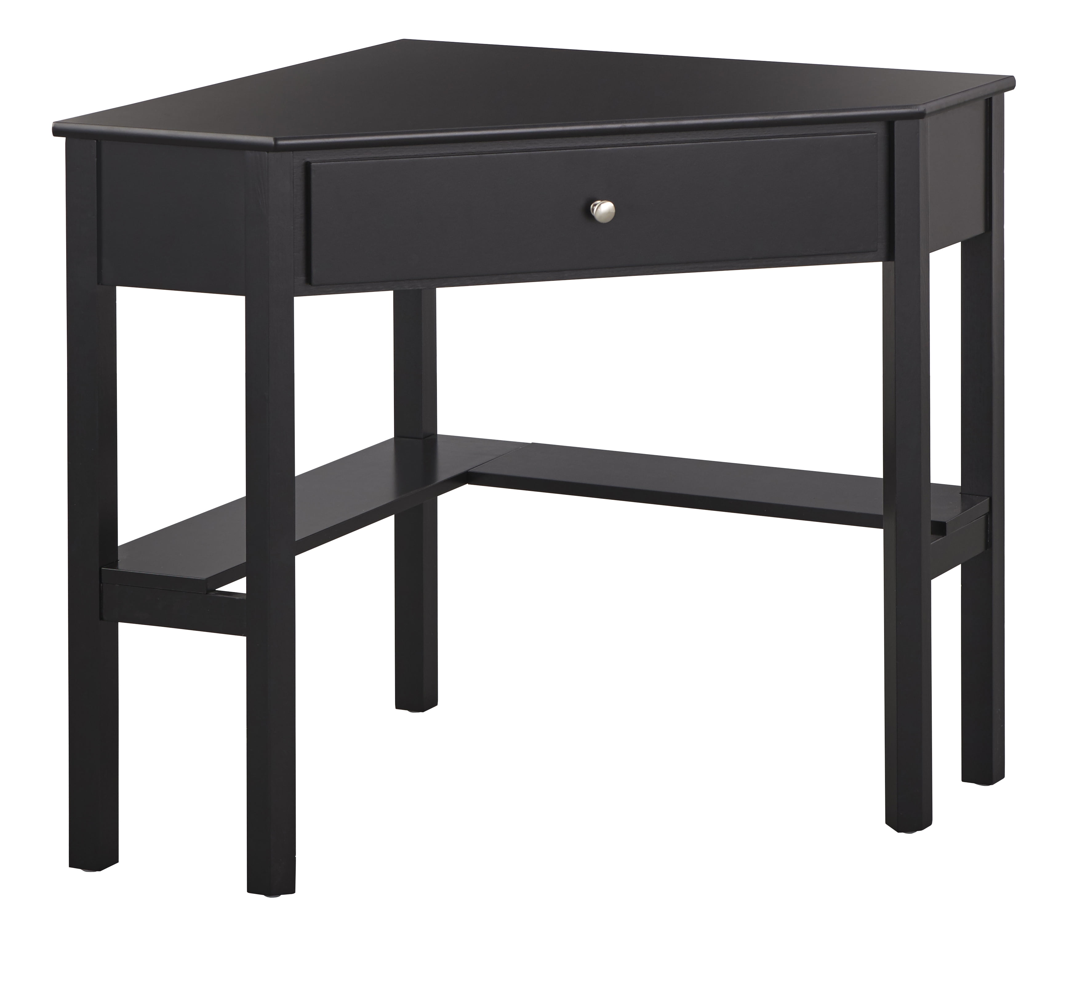 Porch & Den Lincoln Corner Desk Black Painted - Image 4