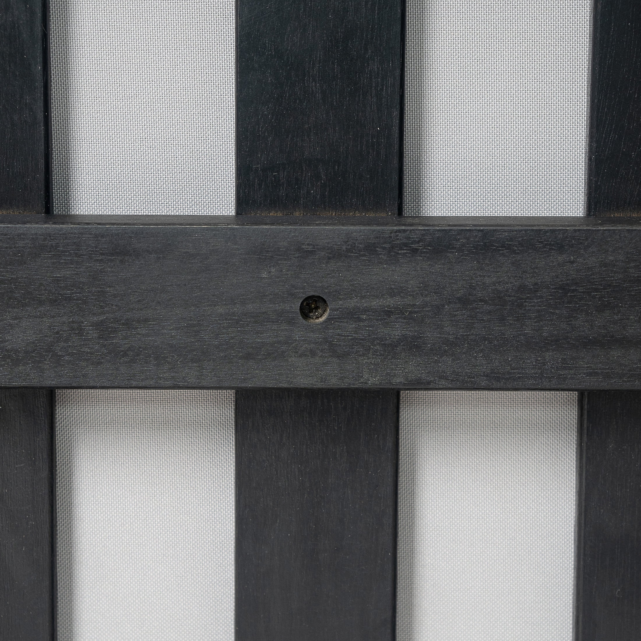 Felix Outdoor Patio Club Chair, Acacia Wood Wicker Armchair with Cushions, Black+Light Grey - Image 9