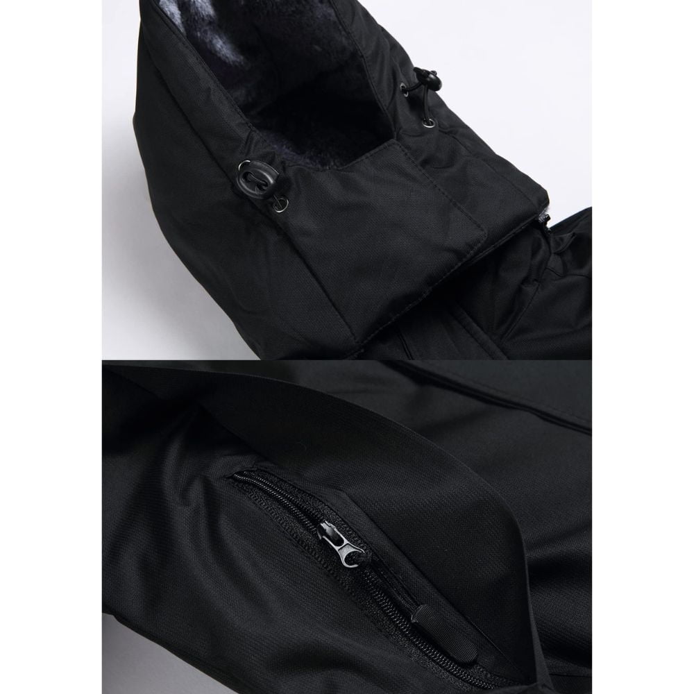 Keevoom Boys Fleece Ski Jacket Waterproof Kids Hooded Winter Warm Snow Coat - Image 3