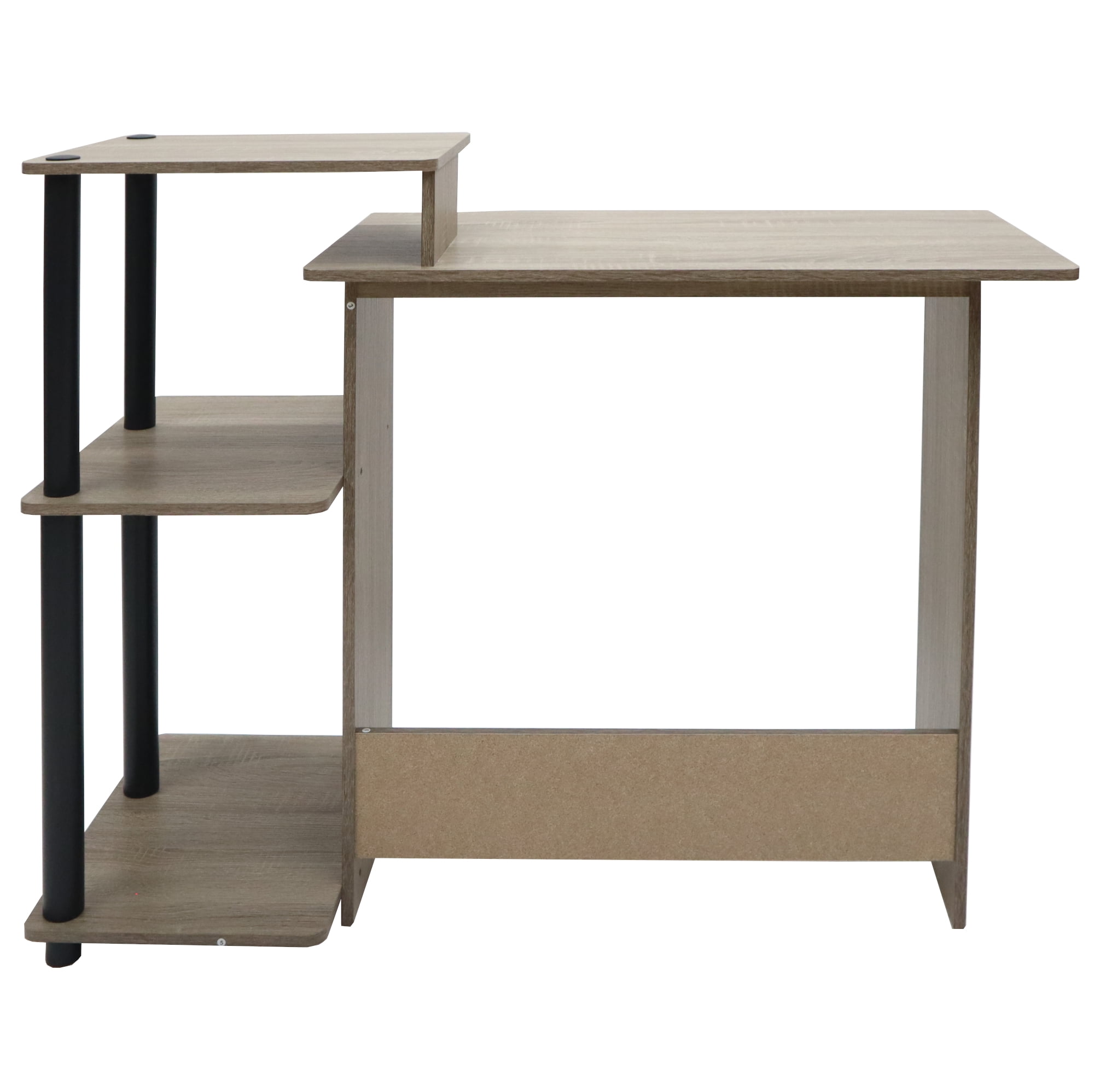 Redmon Multi-Purpose Student Desk 39Wx15.5Dx33.5H, Grey Woodgrain Finish - Image 2