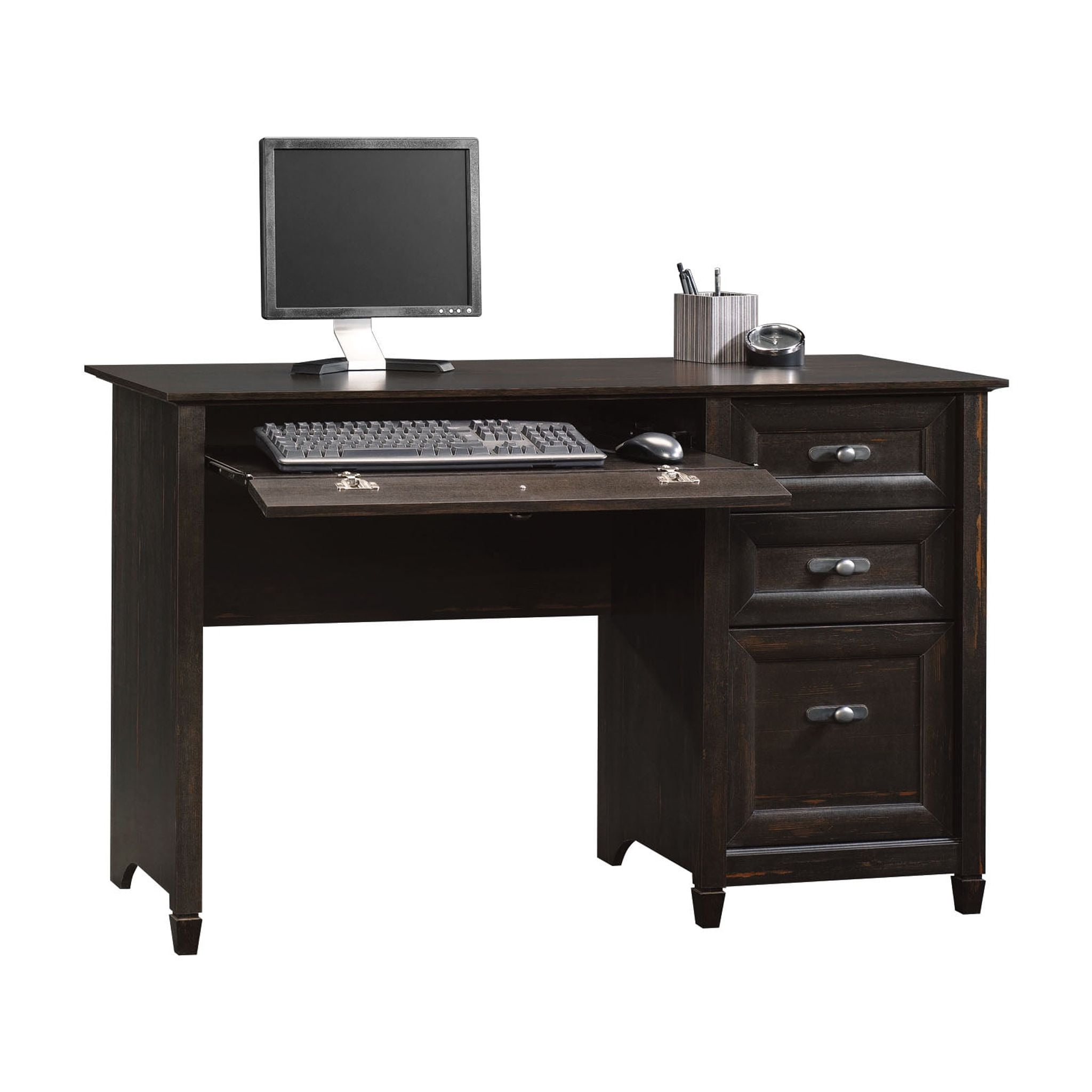 Sauder New Cottage Pedestal Desk, Antiqued Paint Finish - Image 5