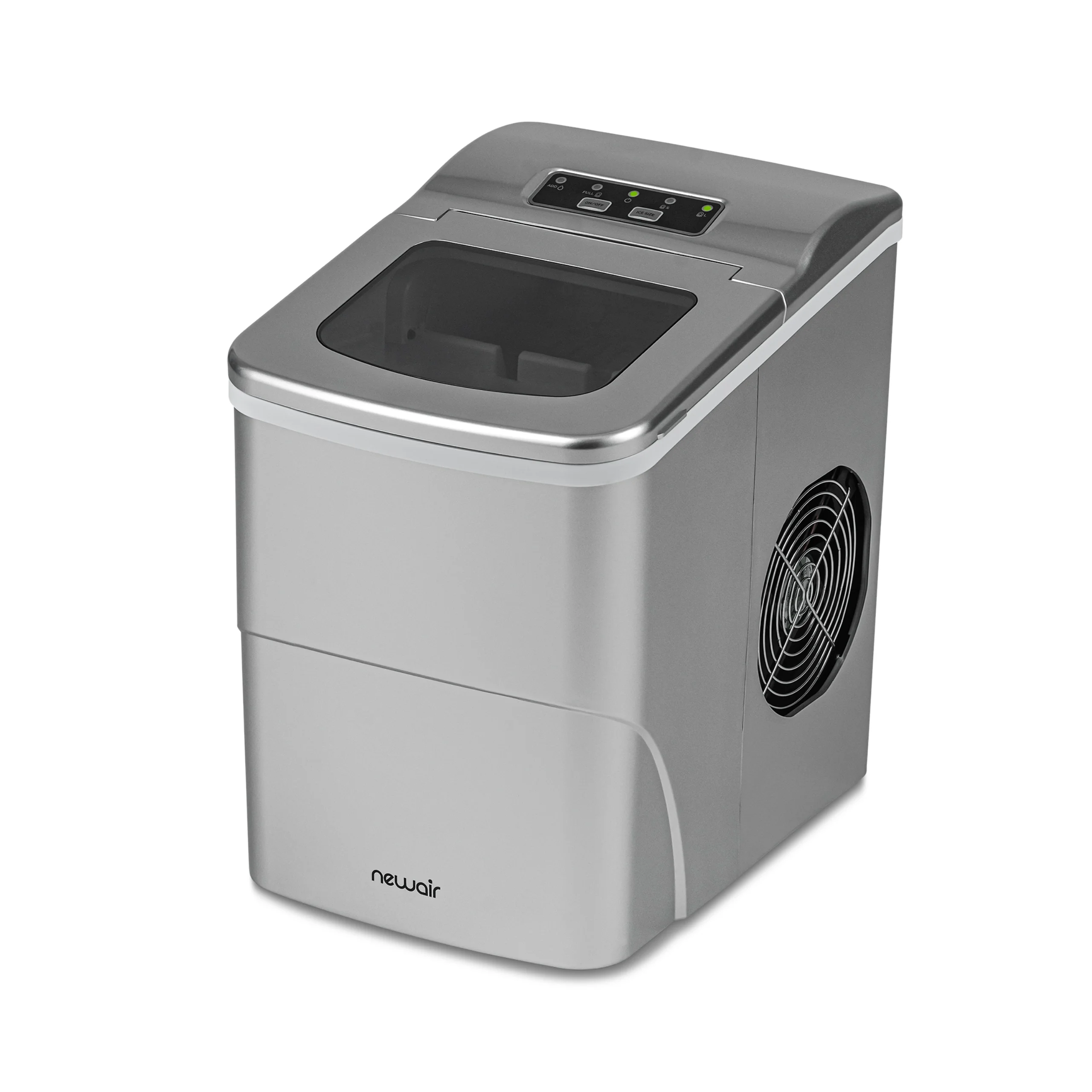 Newair 26 lbs. Countertop Bullet Ice Maker in Silver- NIM026MS00 - Image 7