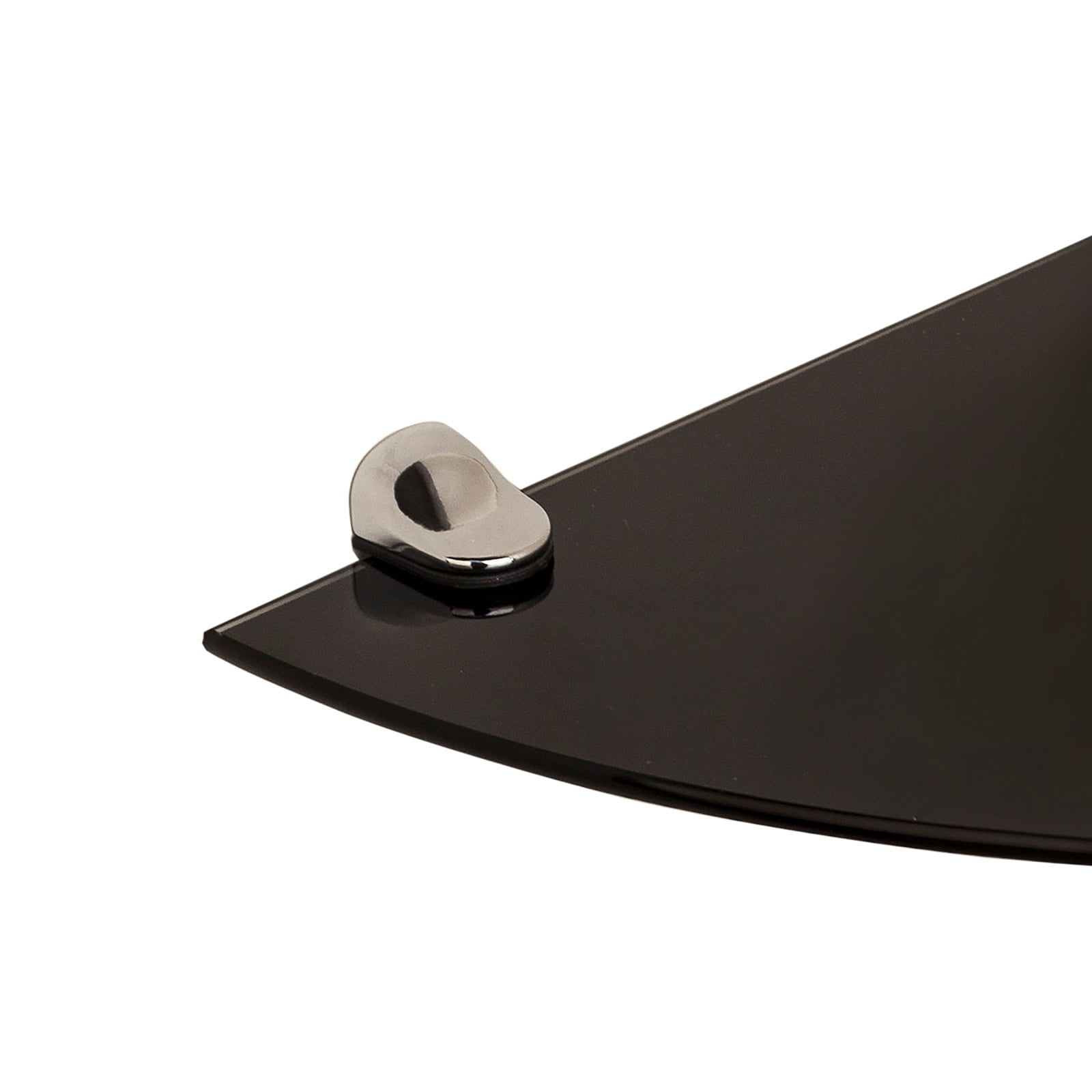 Danya B Glass Radial Floating Shelves - Set of 2 - Image 8