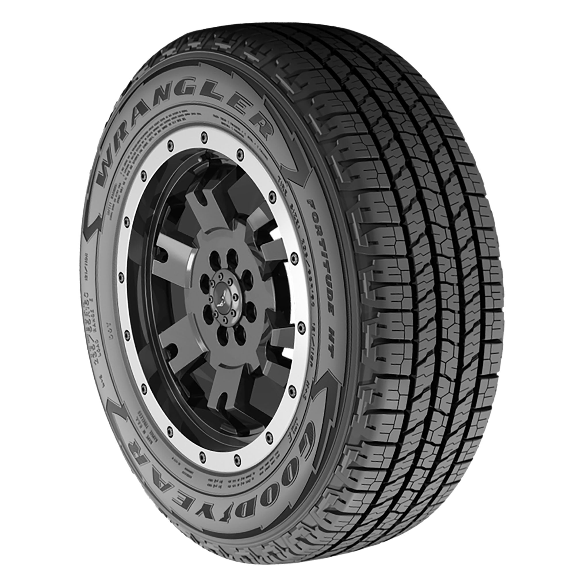 Goodyear Wrangler Fortitude HT All Terrain 245/70R17 110T Light Truck Tire - Image 6