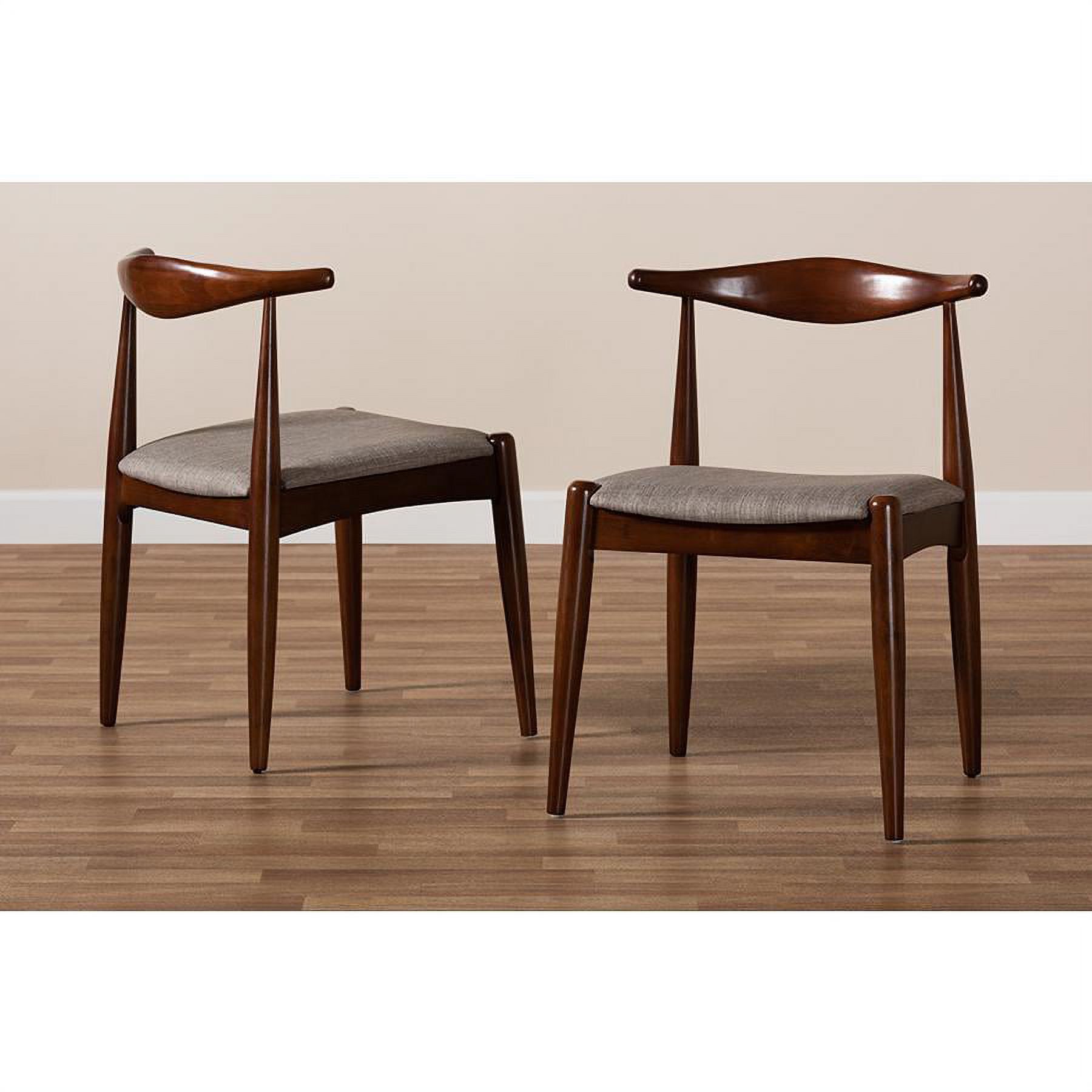 Baxton Studio Amato Dining Chair - Set of 2 - Image 8