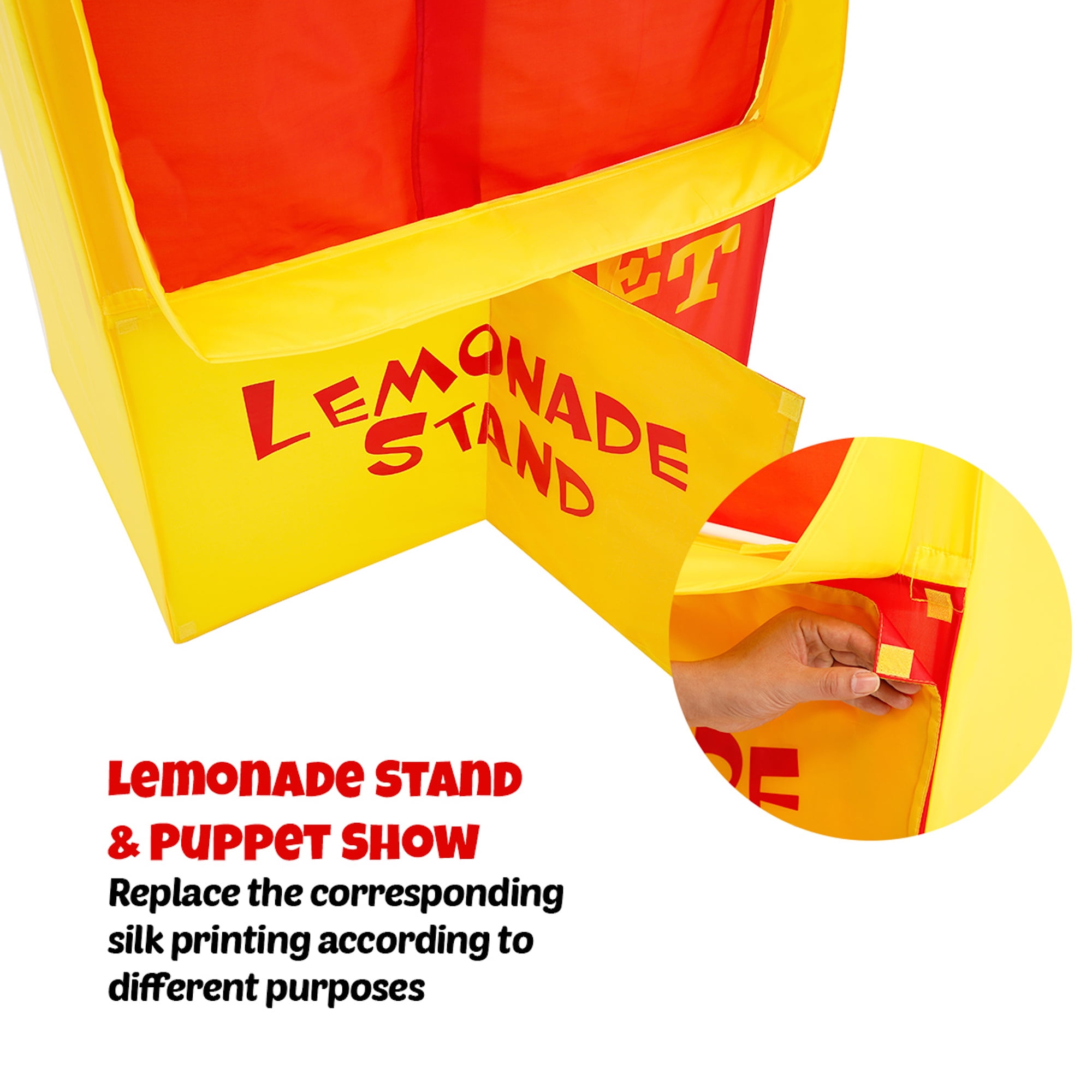 Kids Puppet Show theater play tent - Image 3