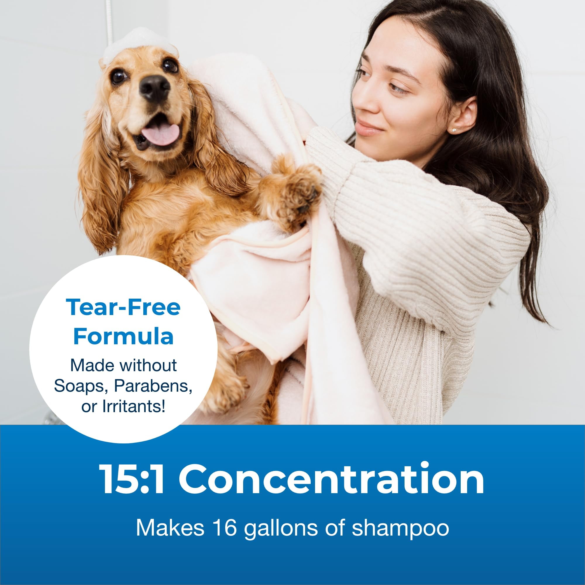 Pet-Ag Fresh 'n Clean Hypoallergenic Pet Shampoo (15:1) - 1 Gallon - Image 3
