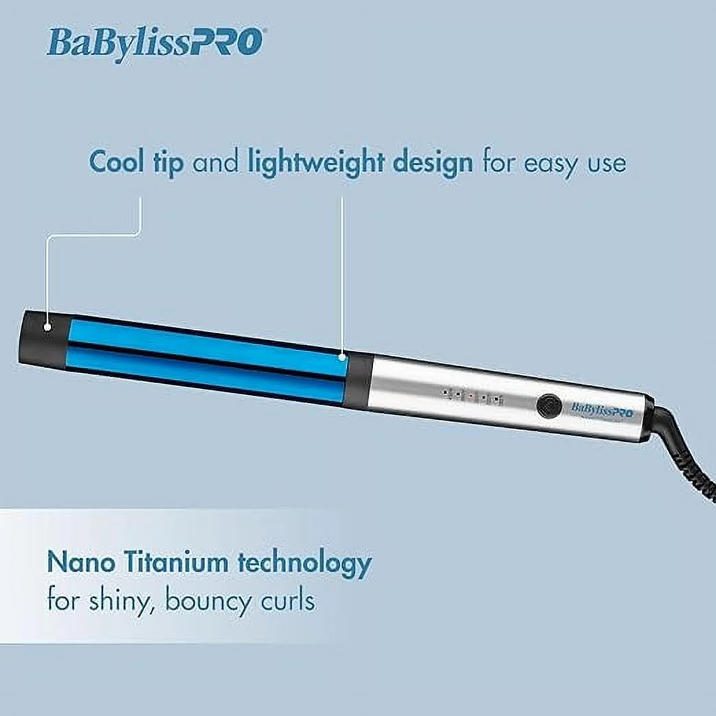 BaBylissPRO Nano Titanium 1 1/4" Curling Iron Wand - Image 5