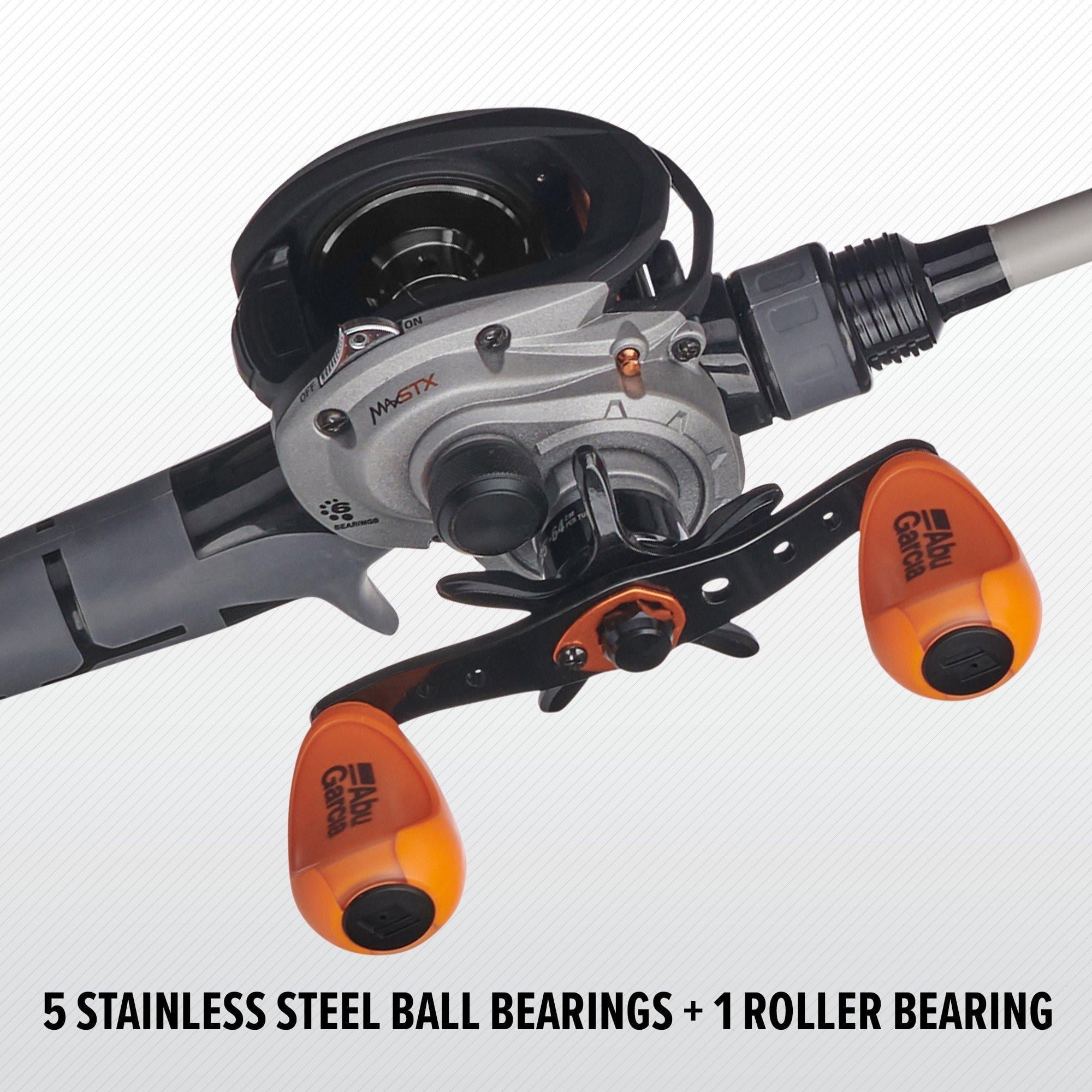 Abu Garcia Max STX Baitcast Fishing Combo, 6'6" Medium Rod, Left Handed Reel - Image 13