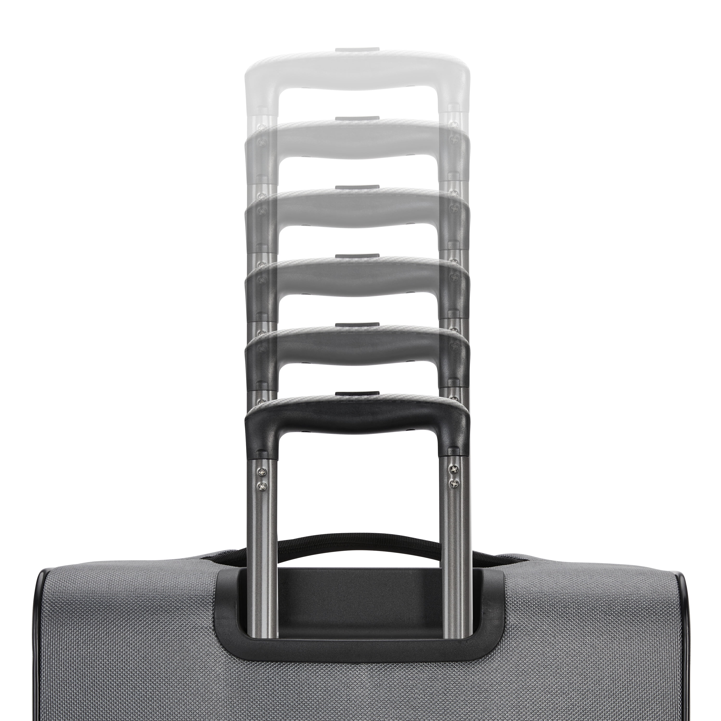 American Tourister Dash XLT Softside Medium Checked Luggage with Spinner Wheels Single Piece - Sapphire Blue - Image 6