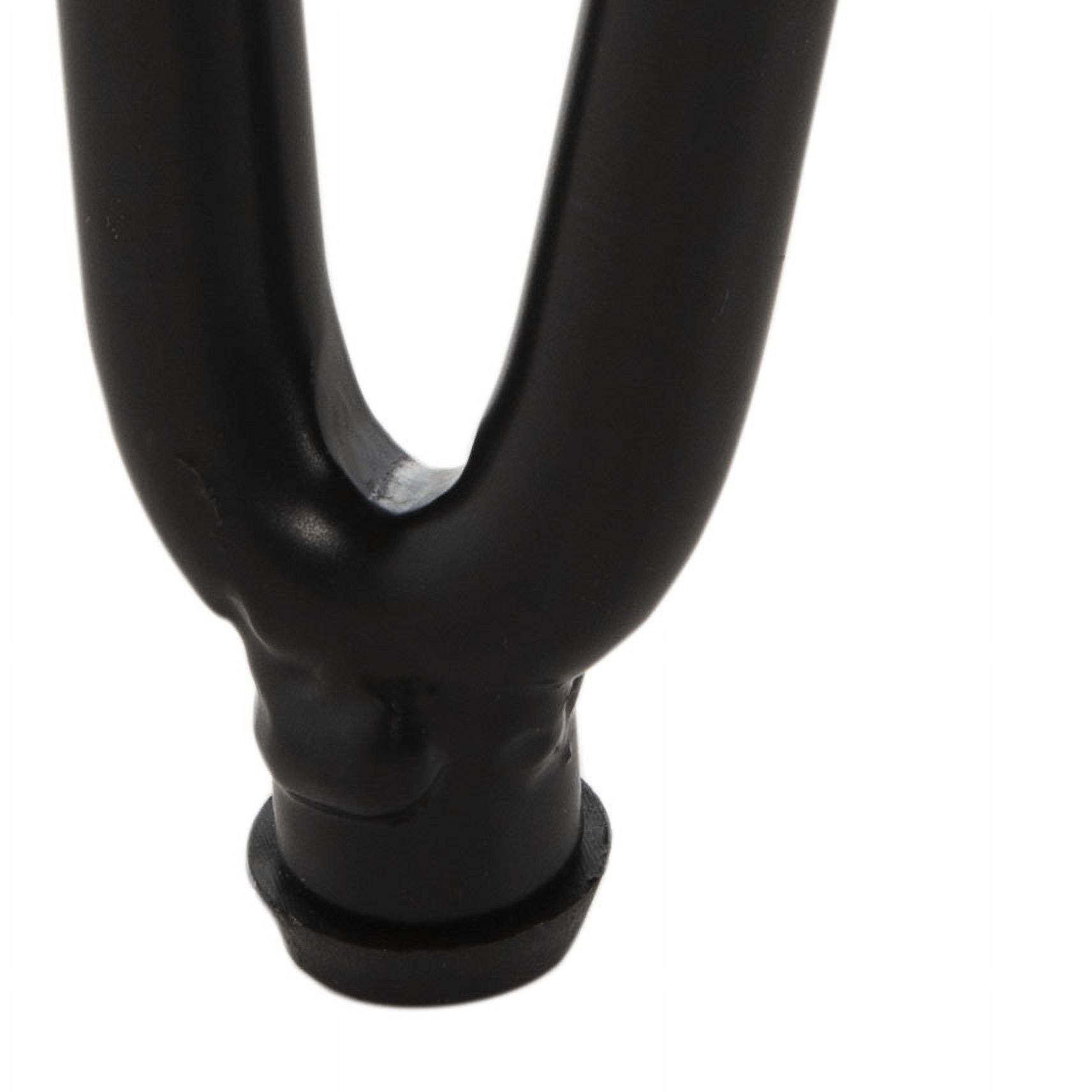 SAFAVIEH Marcella Contemporary Mid-Century Tufted Bench, Grey/Black - Image 5