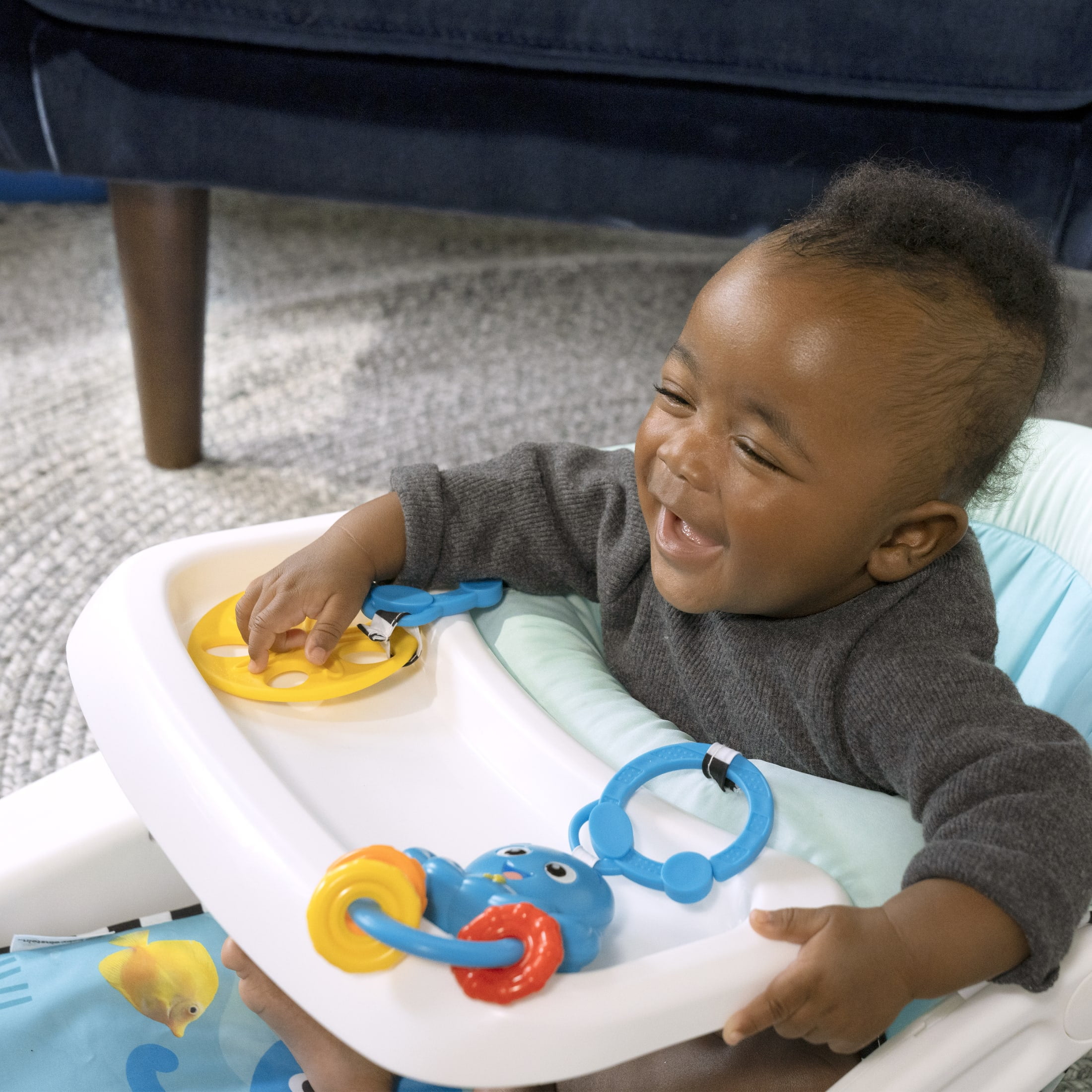 Sea of Support 2-in-1 Sit Up Floor Seat, Ages 4+ Months - Image 12