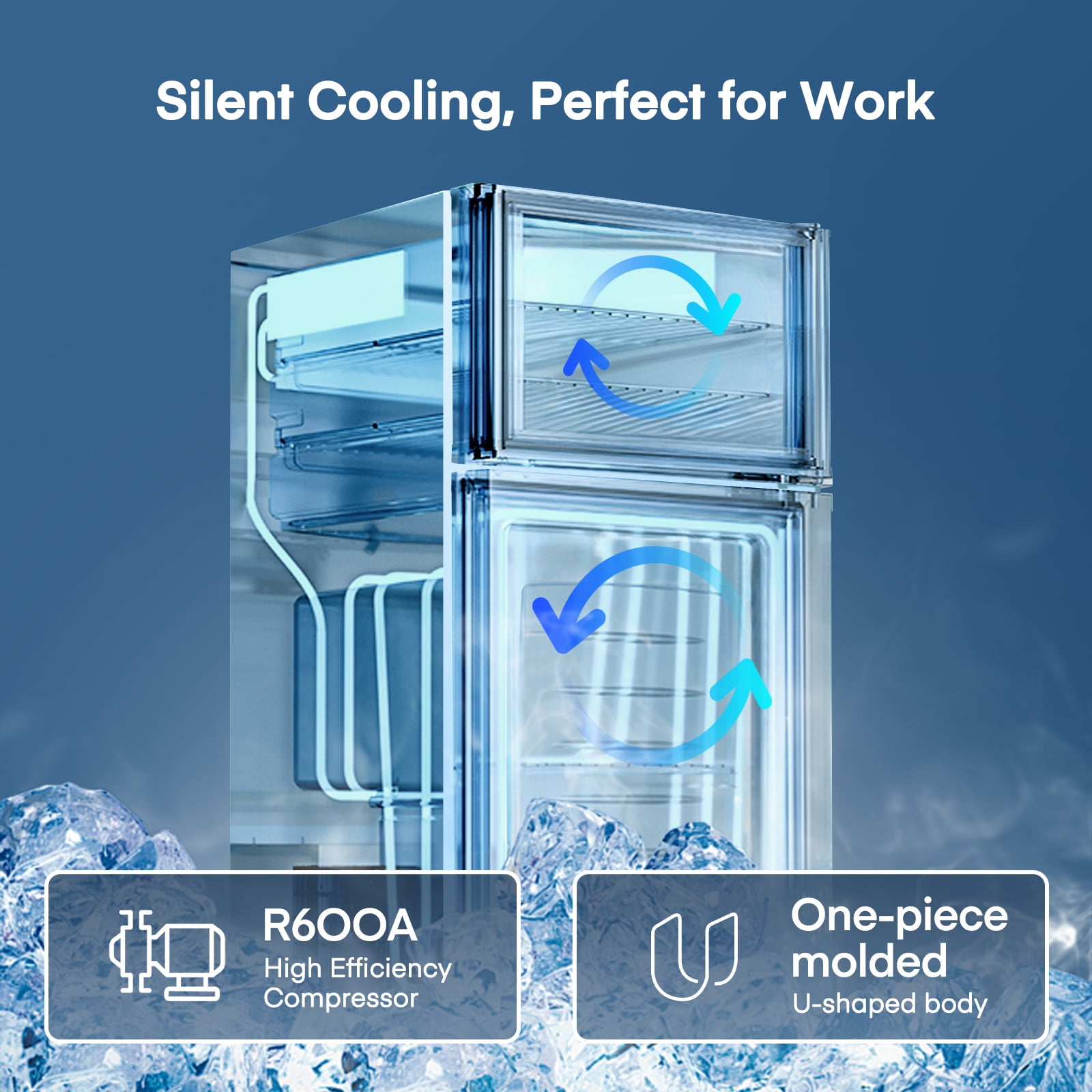 Electric Cigar Humidor for 300 Cigars, 40L Cigar Cabinet with Temperature Control, Spanish Cedar Wood Shelves, Digital Hygrometer, Gift for Men - Image 2