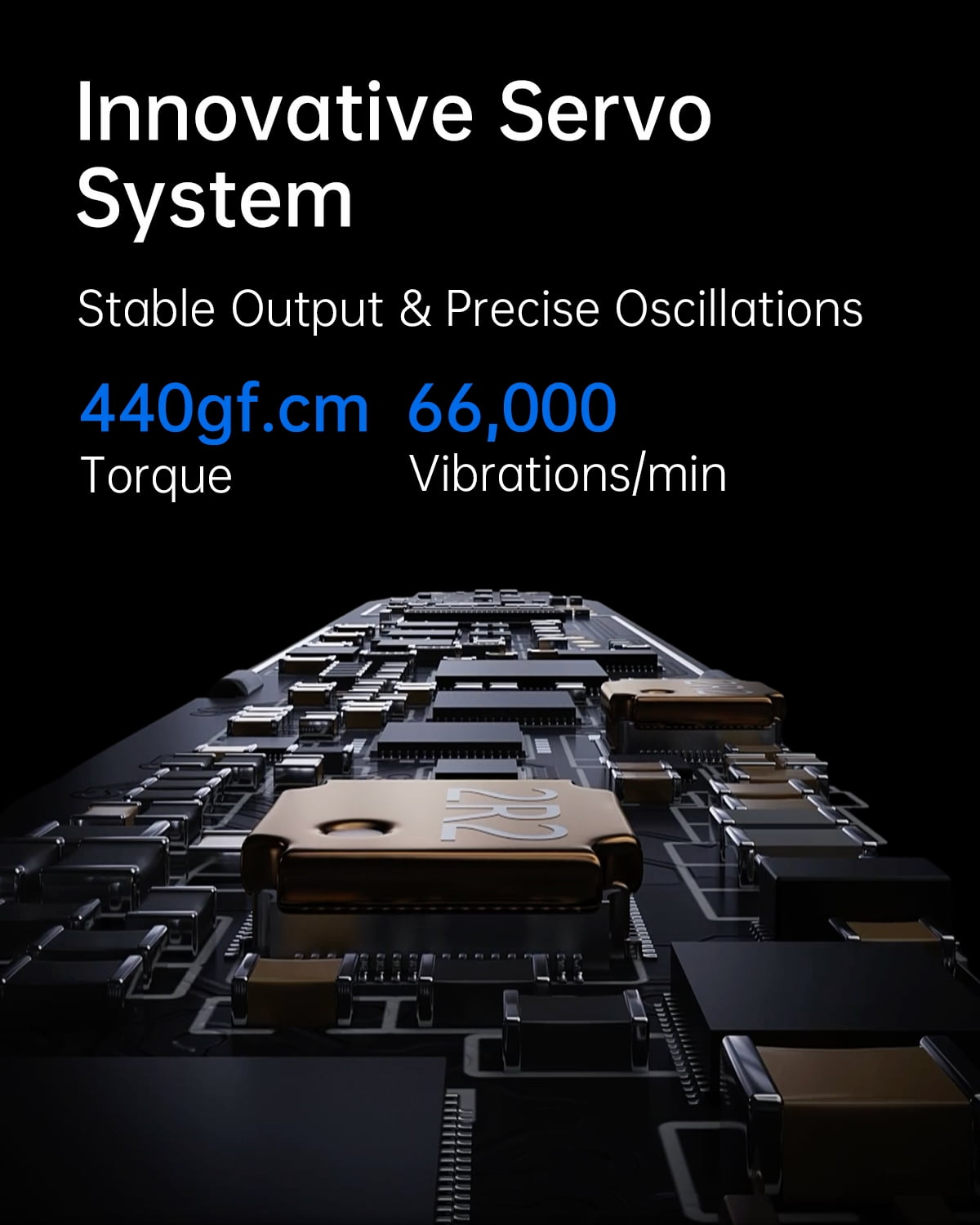 Laifen Wave Electric Toothbrush, Oscillation & Vibration Sonic Electric Toothbrush for Adults with 3 Brush Heads, IPX7 Waterproof Magnetic Rechargeable Travel Powered Toothbrush (ABS White) - Image 3